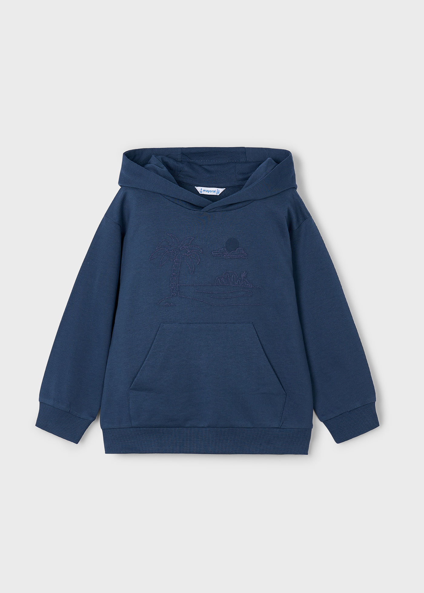 Boy embroidered hoodie