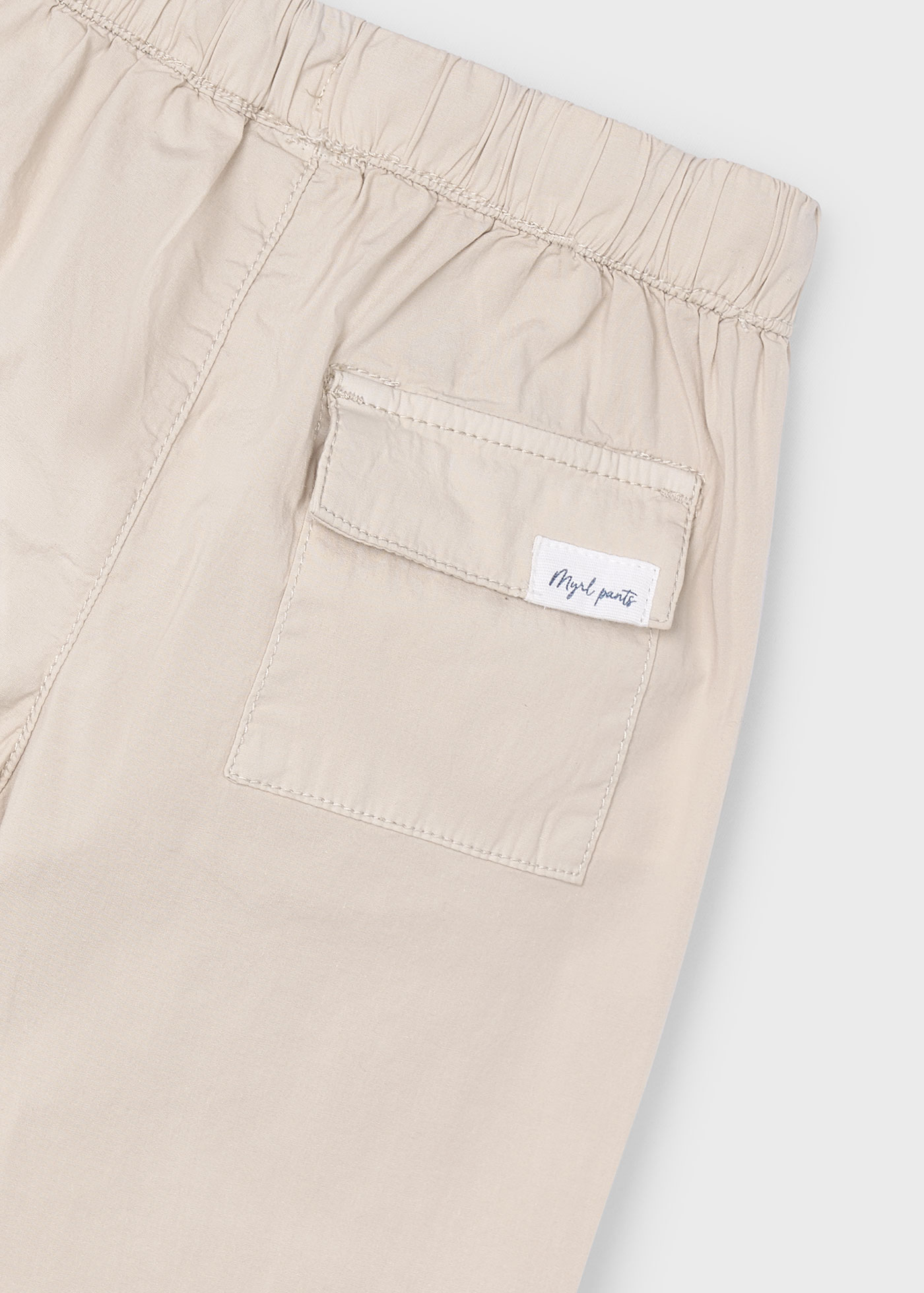 Pantalon chino avec lacets garçon