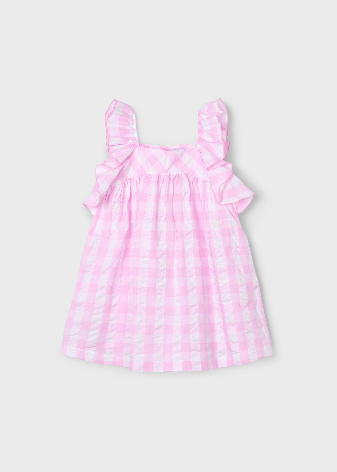 Robe à carreaux vichy fille