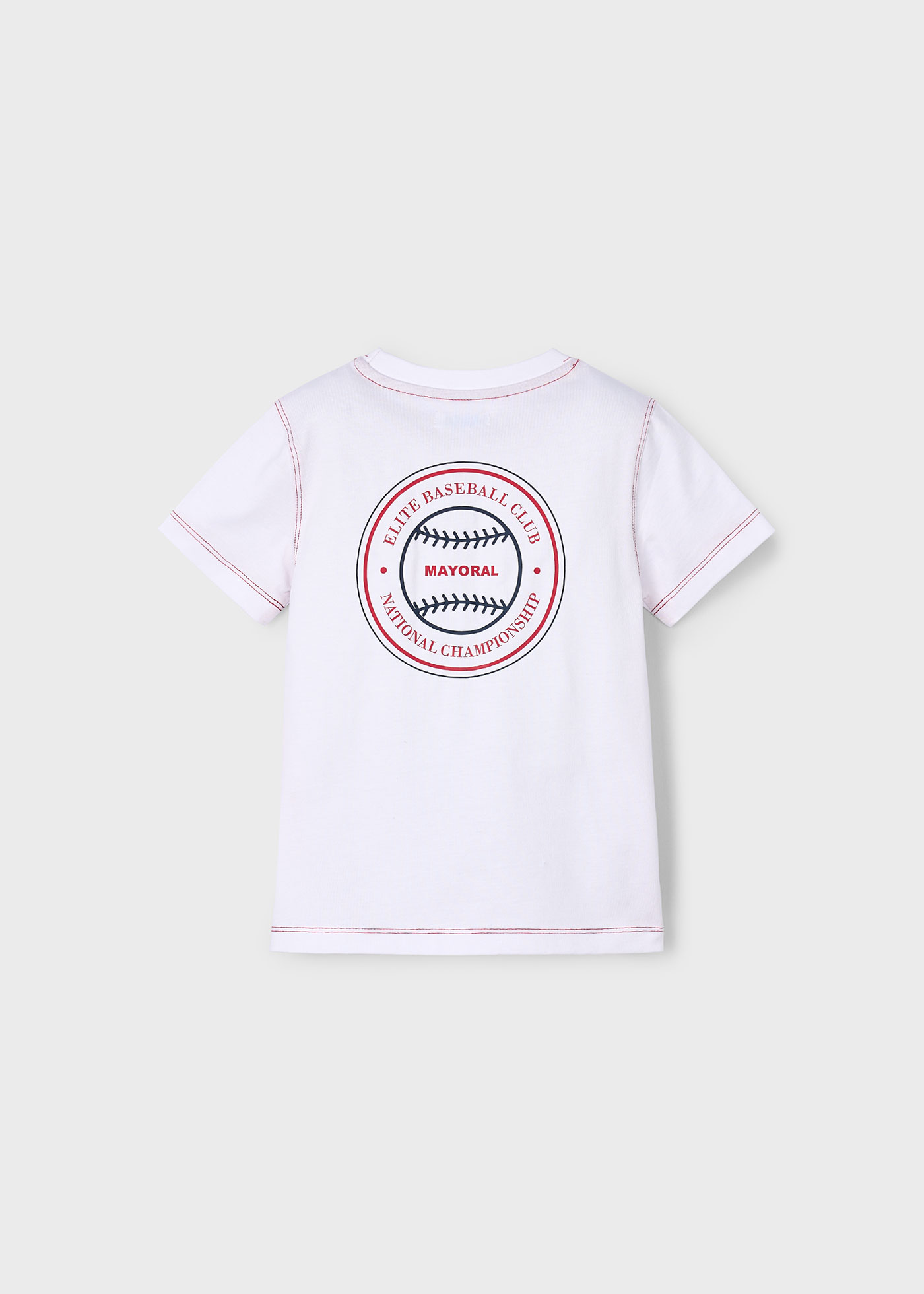 Tricou print spate baiat