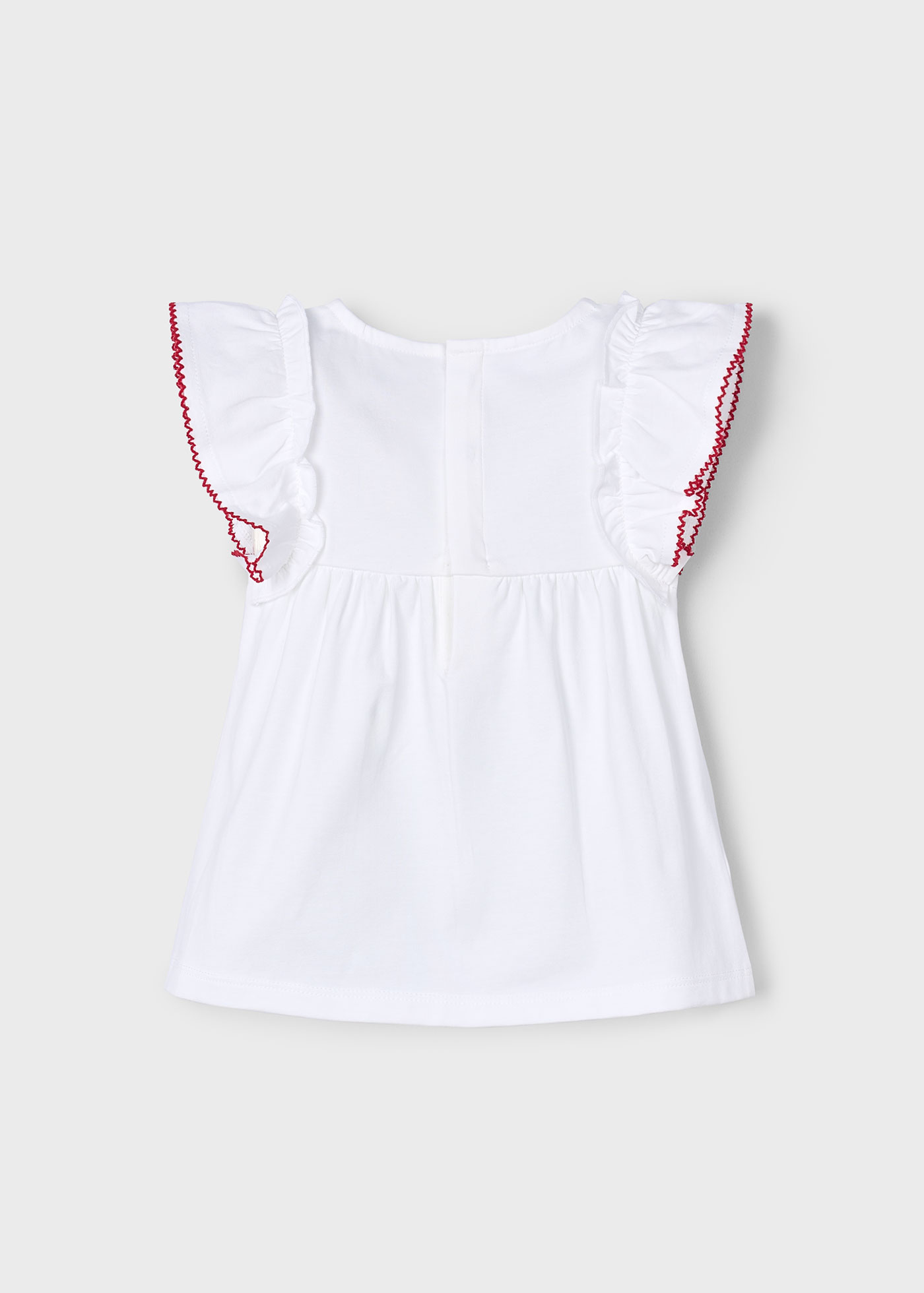 Bluza brodata cirese fetita