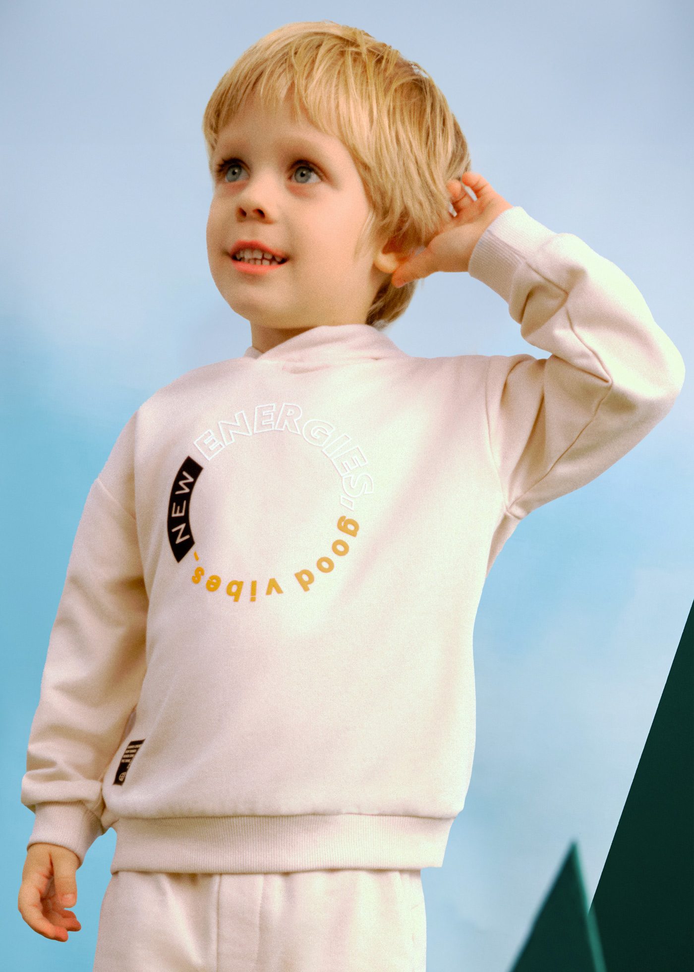 Sweatshirt Aufschrift Jungen