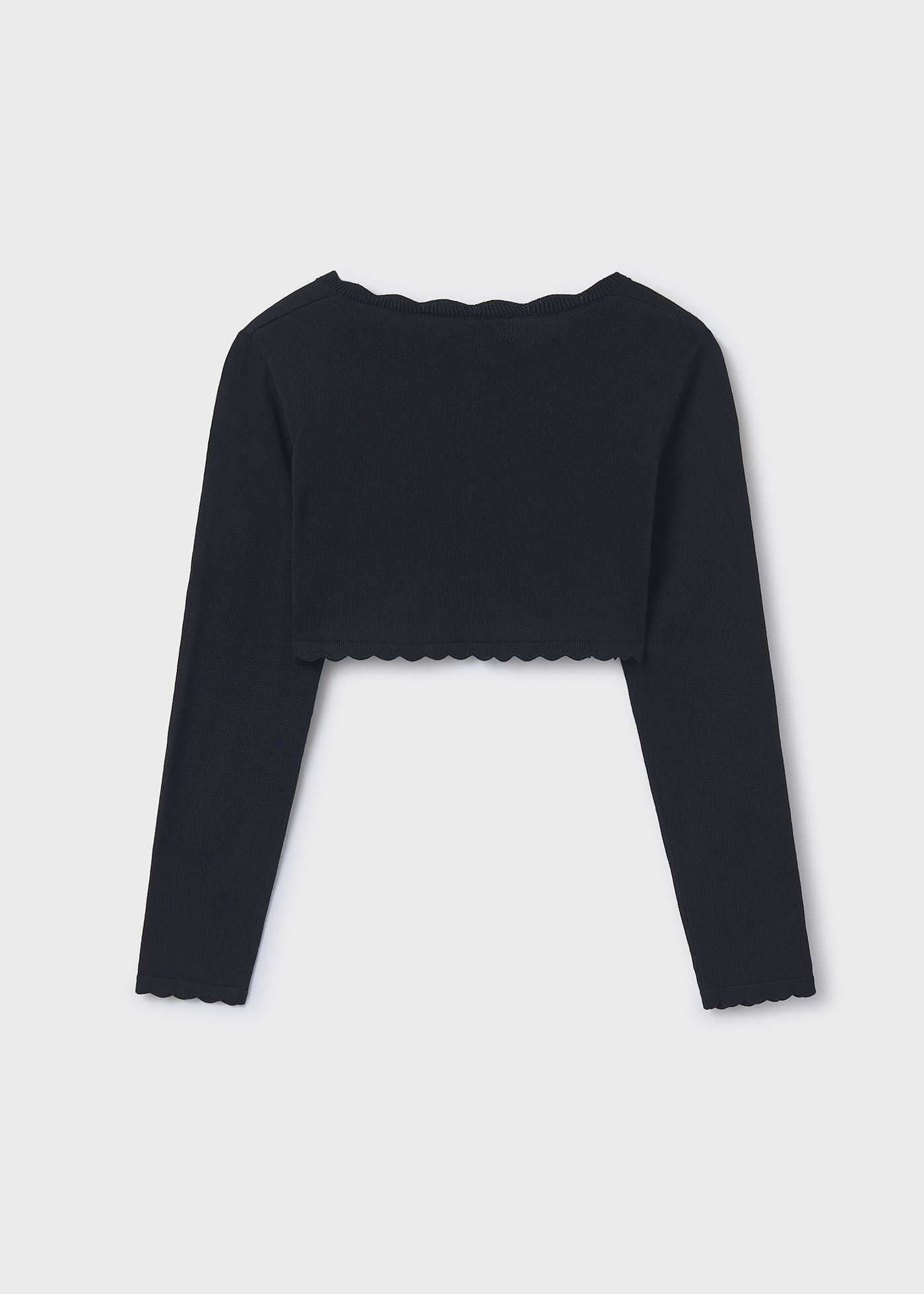 Cardigan basic tricot fata