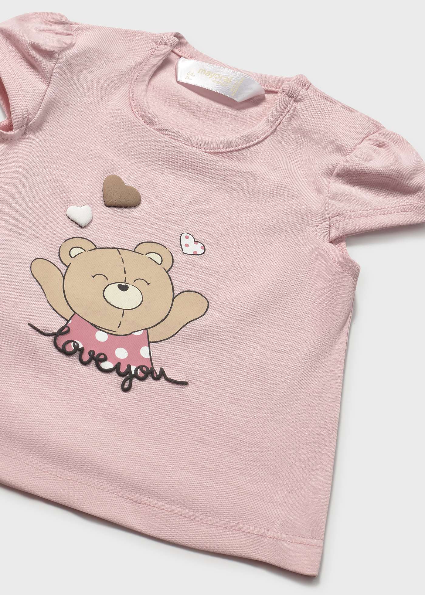 Newborn girl print t-shirt