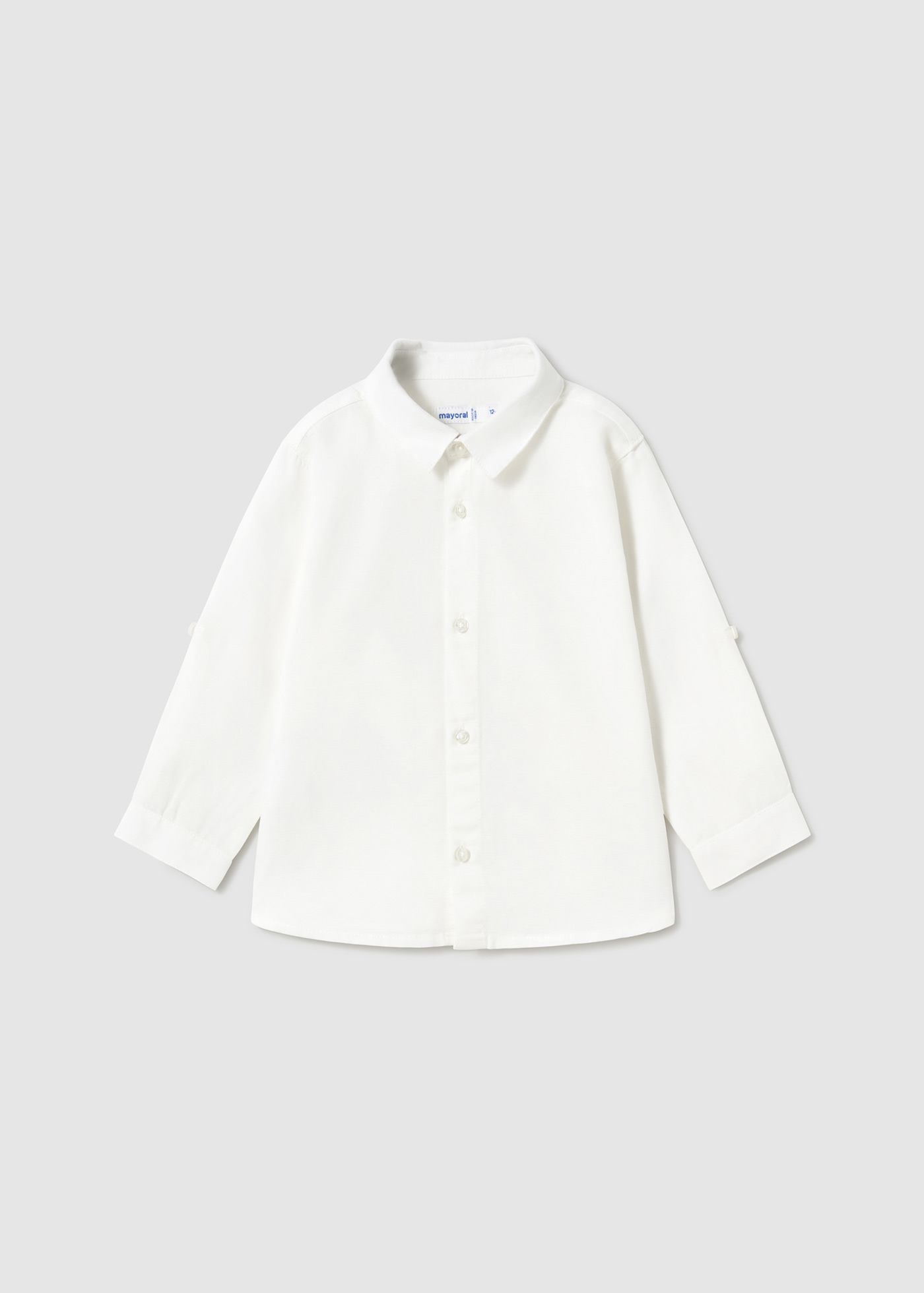 Baby Long-Sleeve Linen Shirt