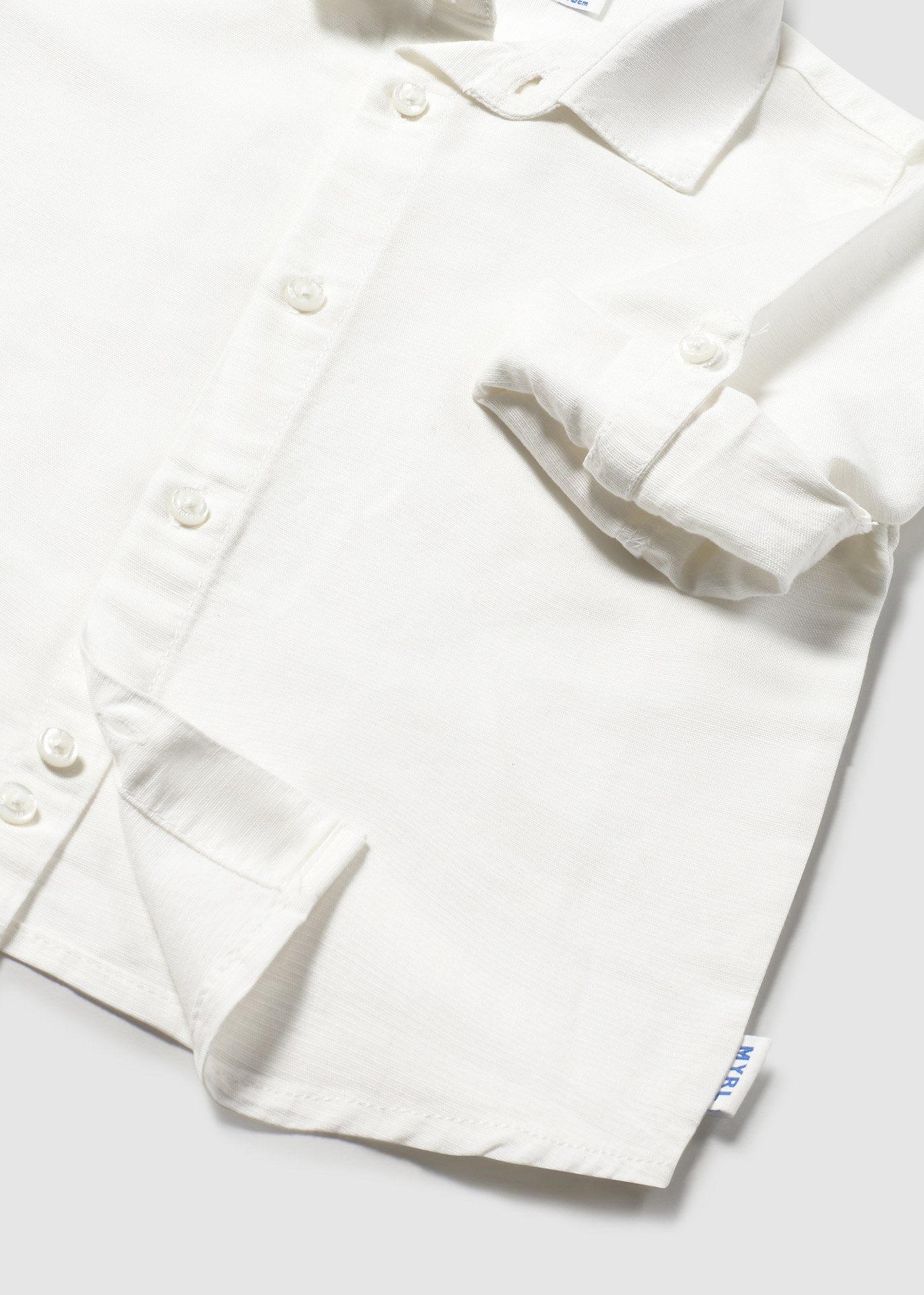 Baby Long-Sleeve Linen Shirt