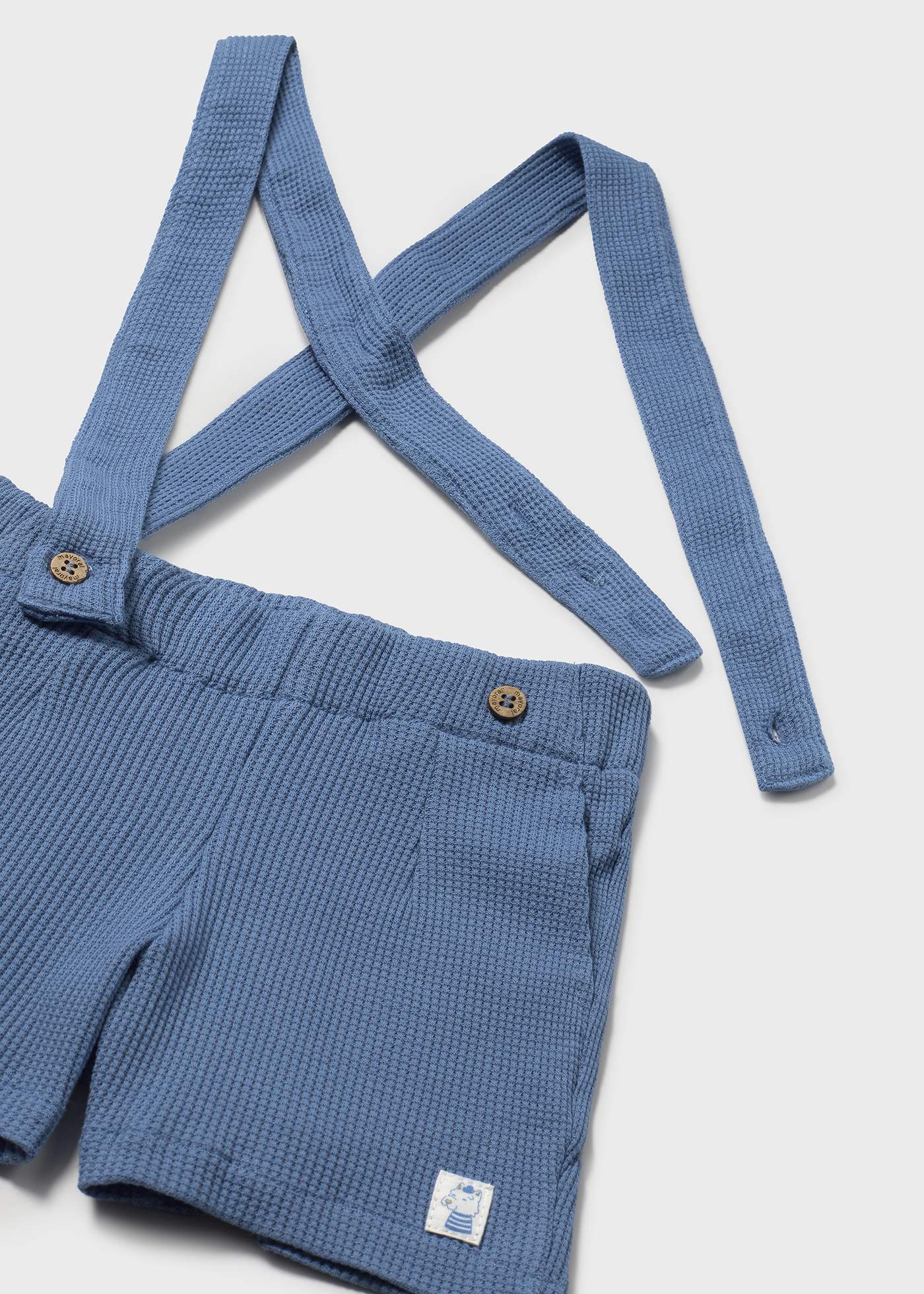 Bermudas alças bebé