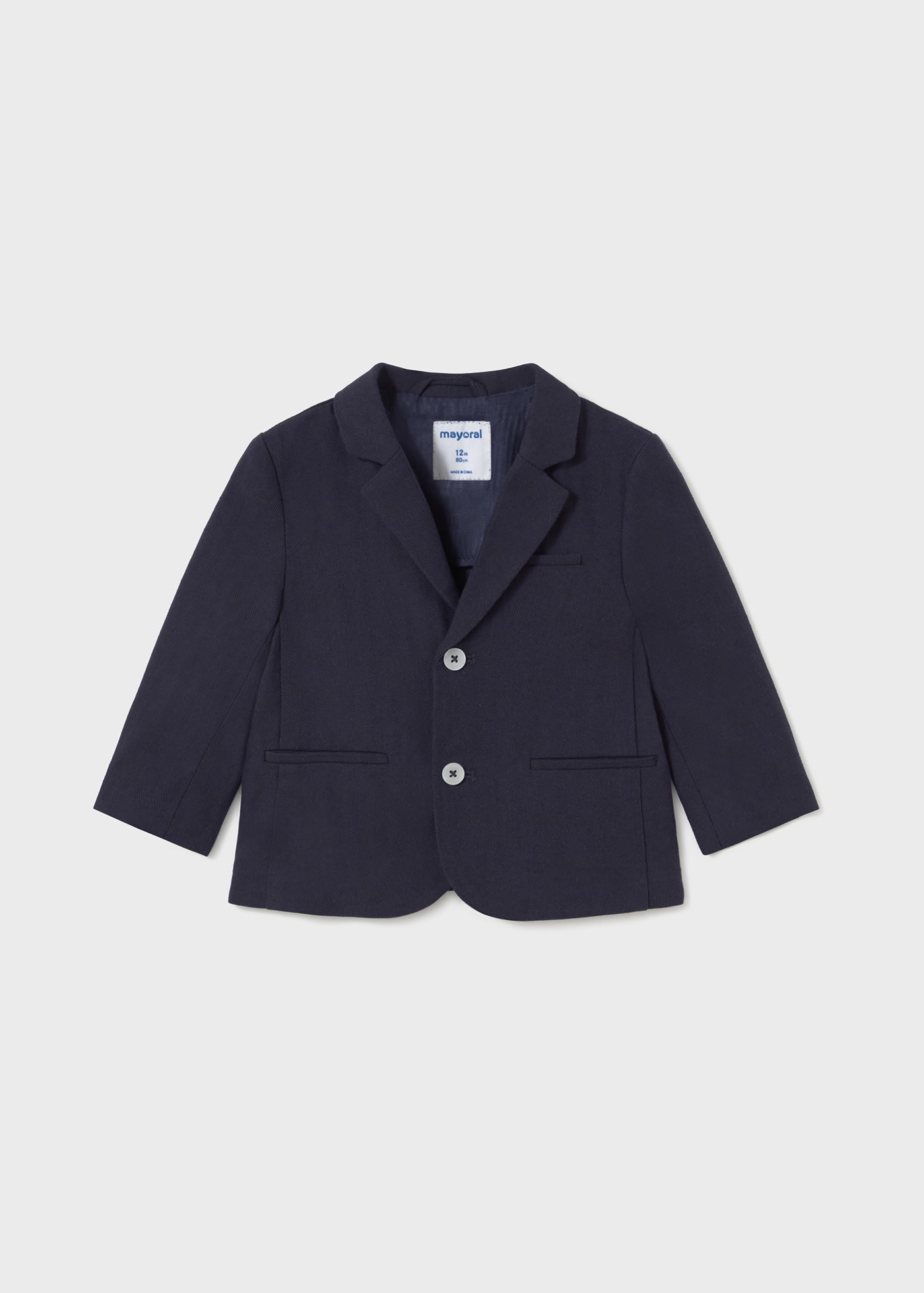 Giacca elegante lino neonato