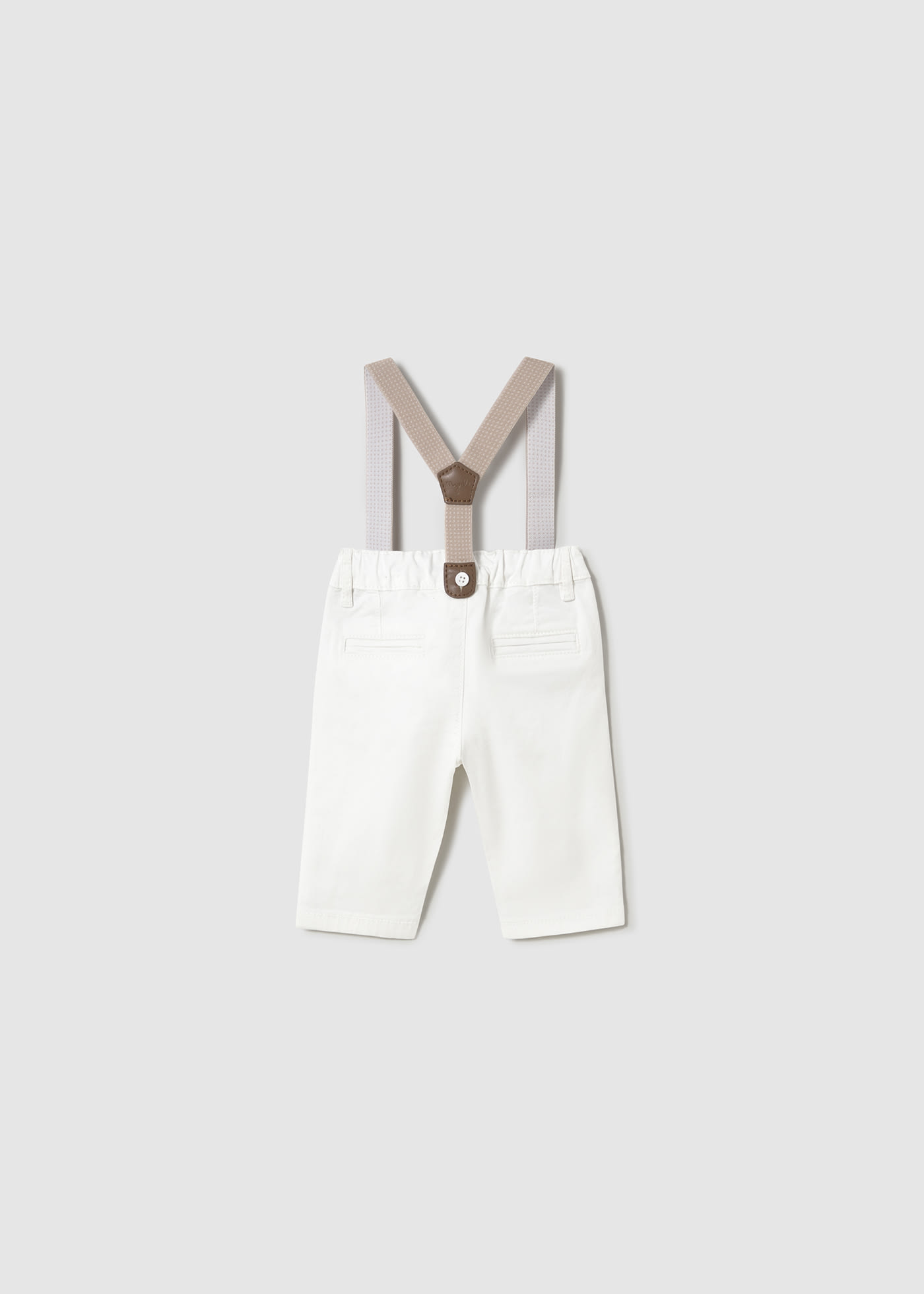 Newborn boy trousers with braces