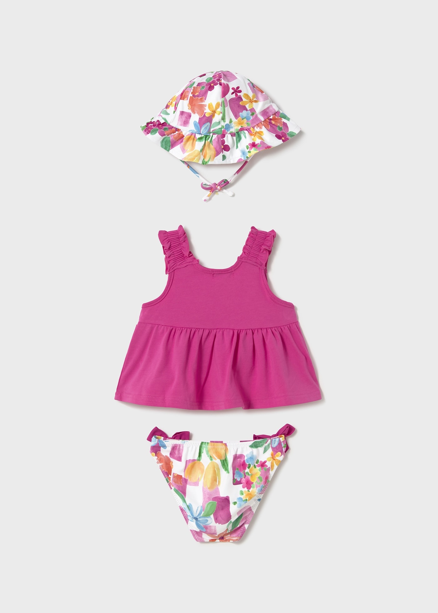 Set 3 piese de baie cu protectie solara bebe