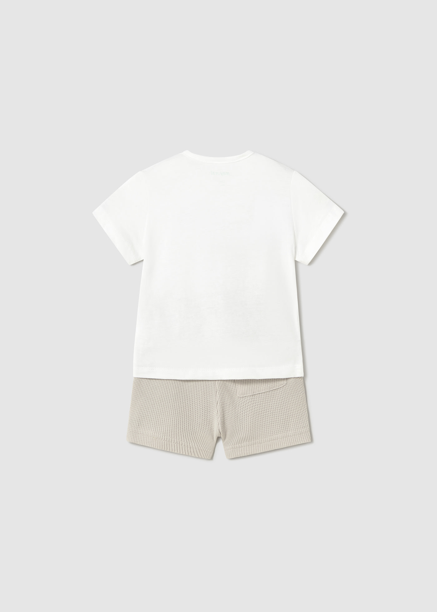 Completo pantaloncino e maglietta giungla neonato