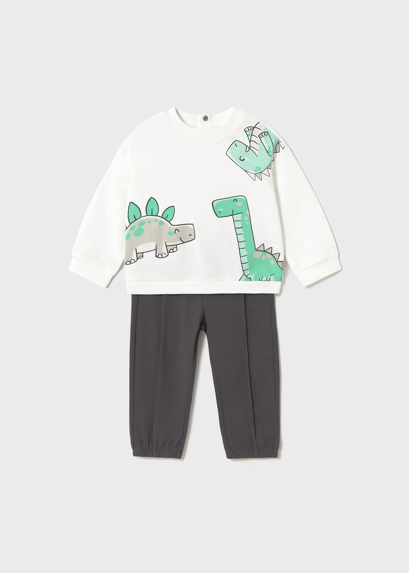 Baby Tracksuit with Printed Sweatshirt