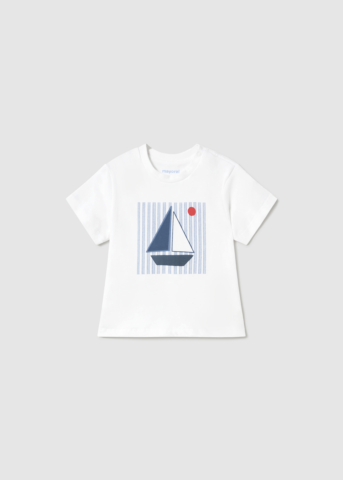 Baby Tracksuit with Sailboat T-Shirt