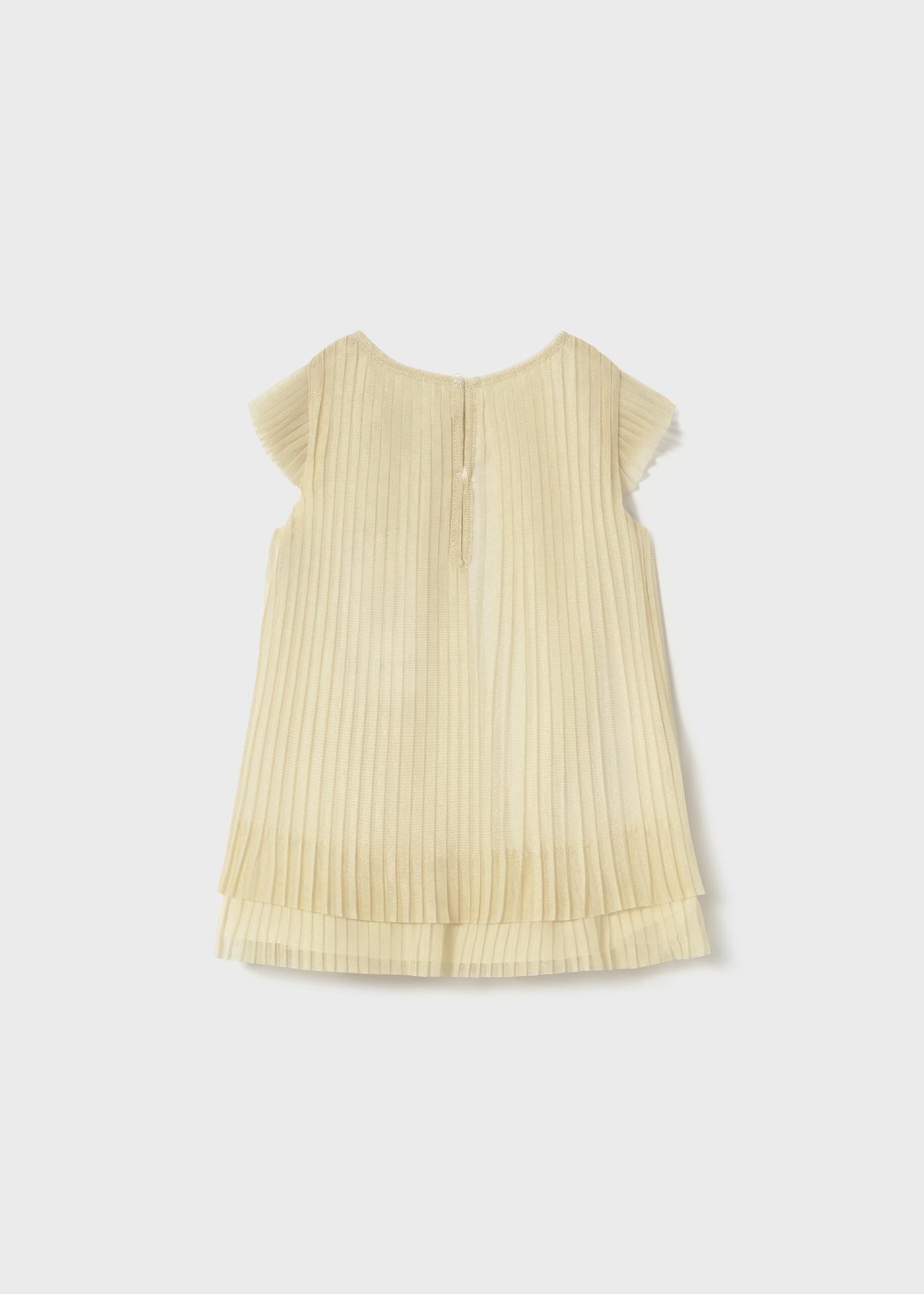 Baby pleated tulle dress