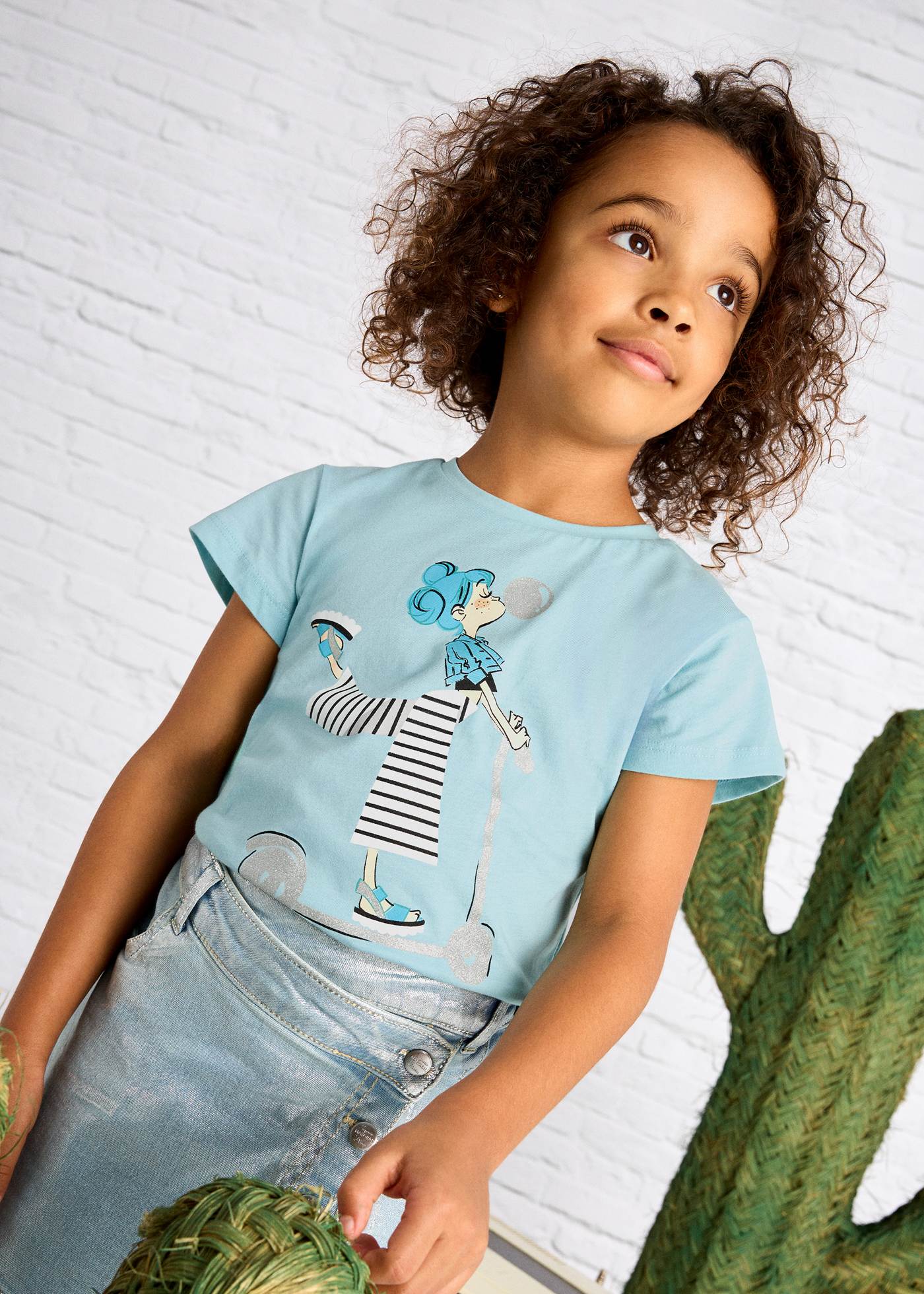 Girl print t-shirt