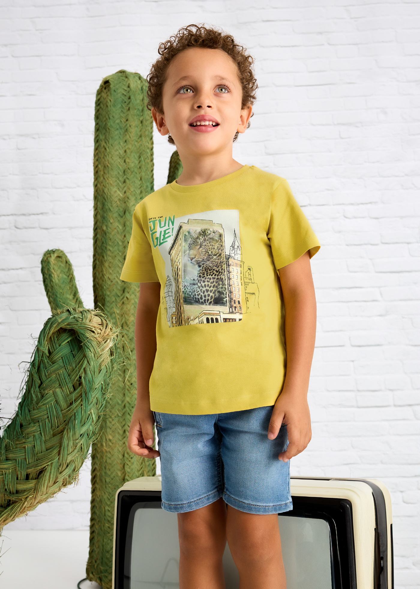 T-shirt lenticular menino