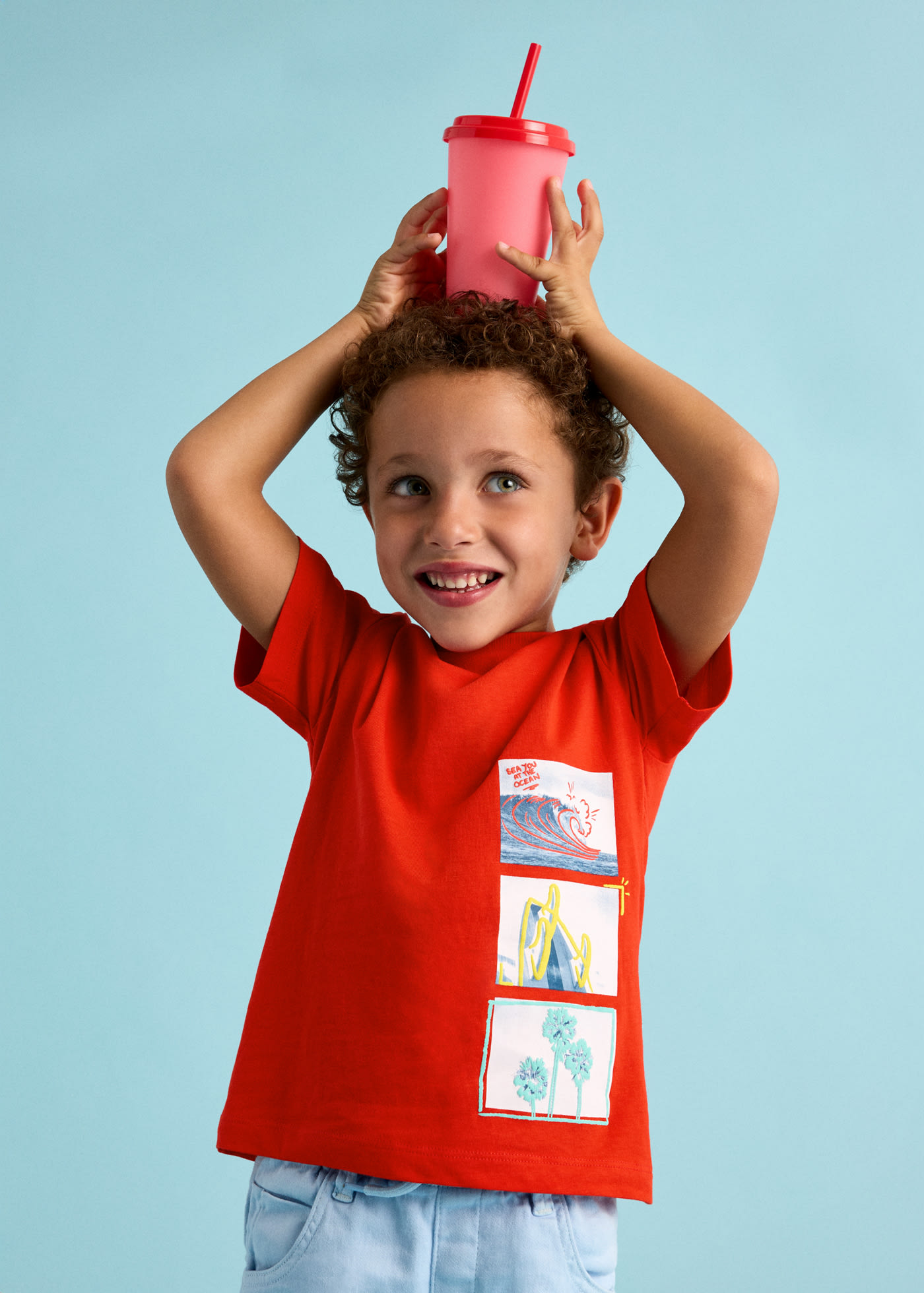 Camiseta surf niño