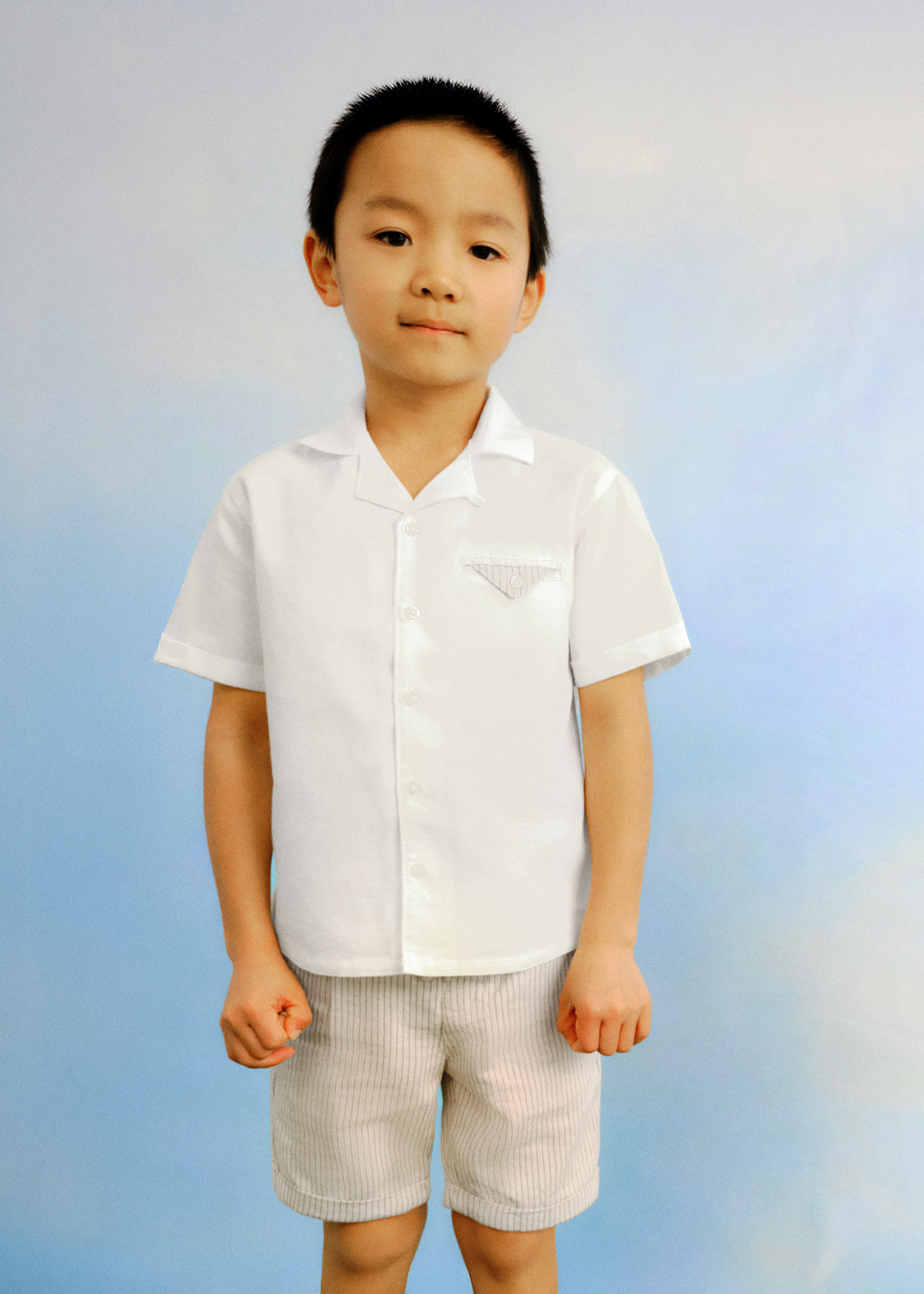 Conjunto bermuda e camisa menino