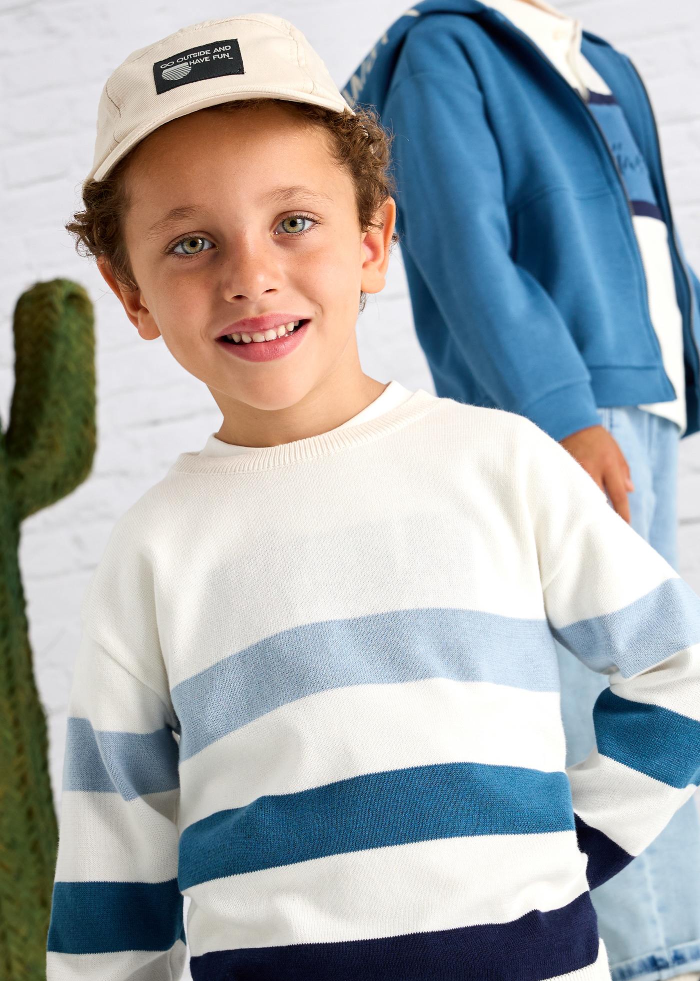 Maglione righe bambino
