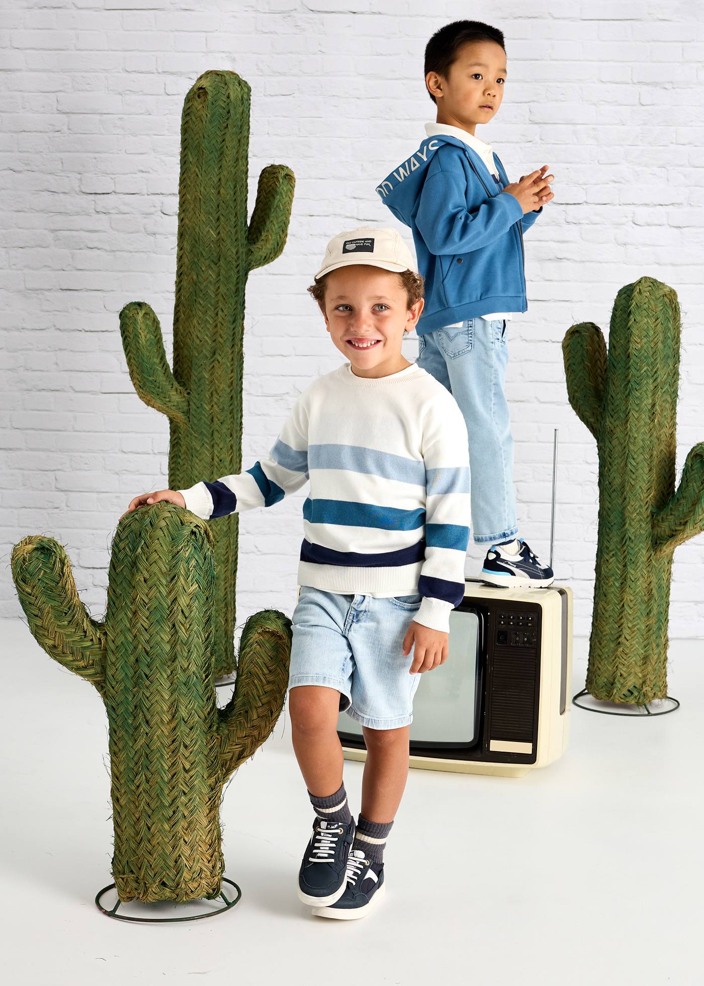 Maglione righe bambino