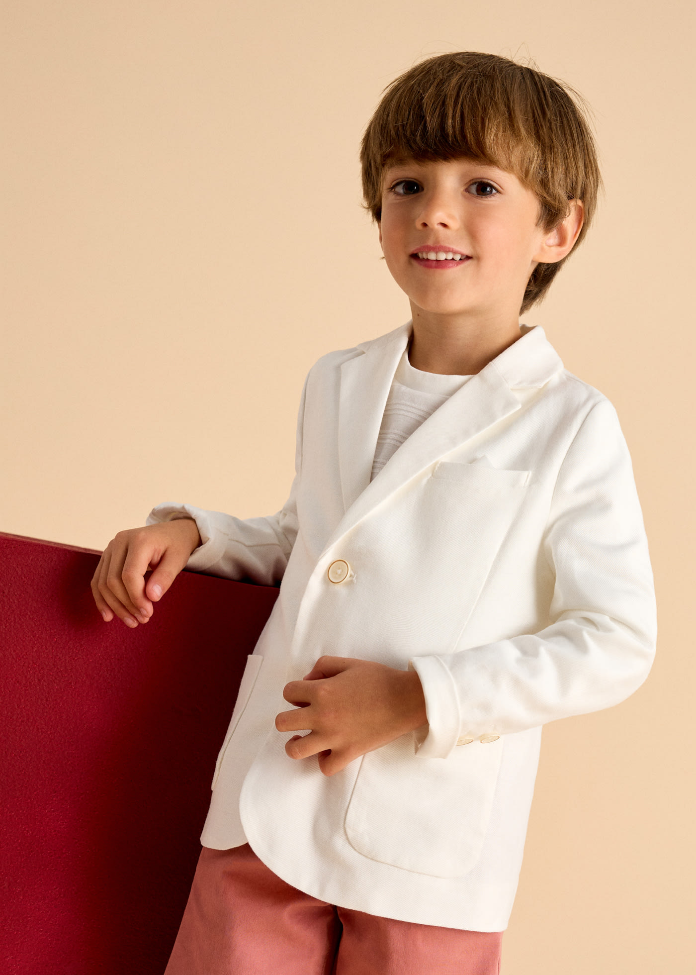 Giacca lino bambino