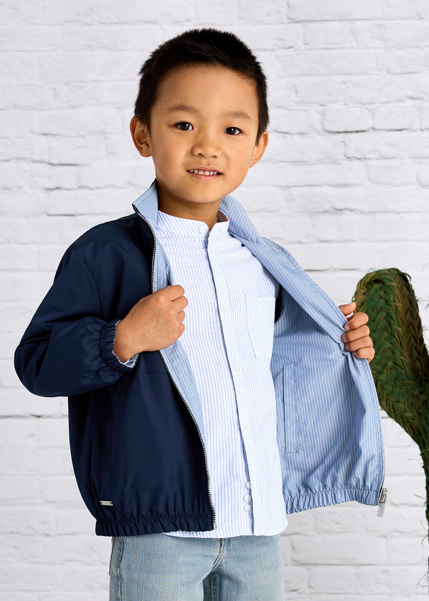 Cortavientos reversible niño
