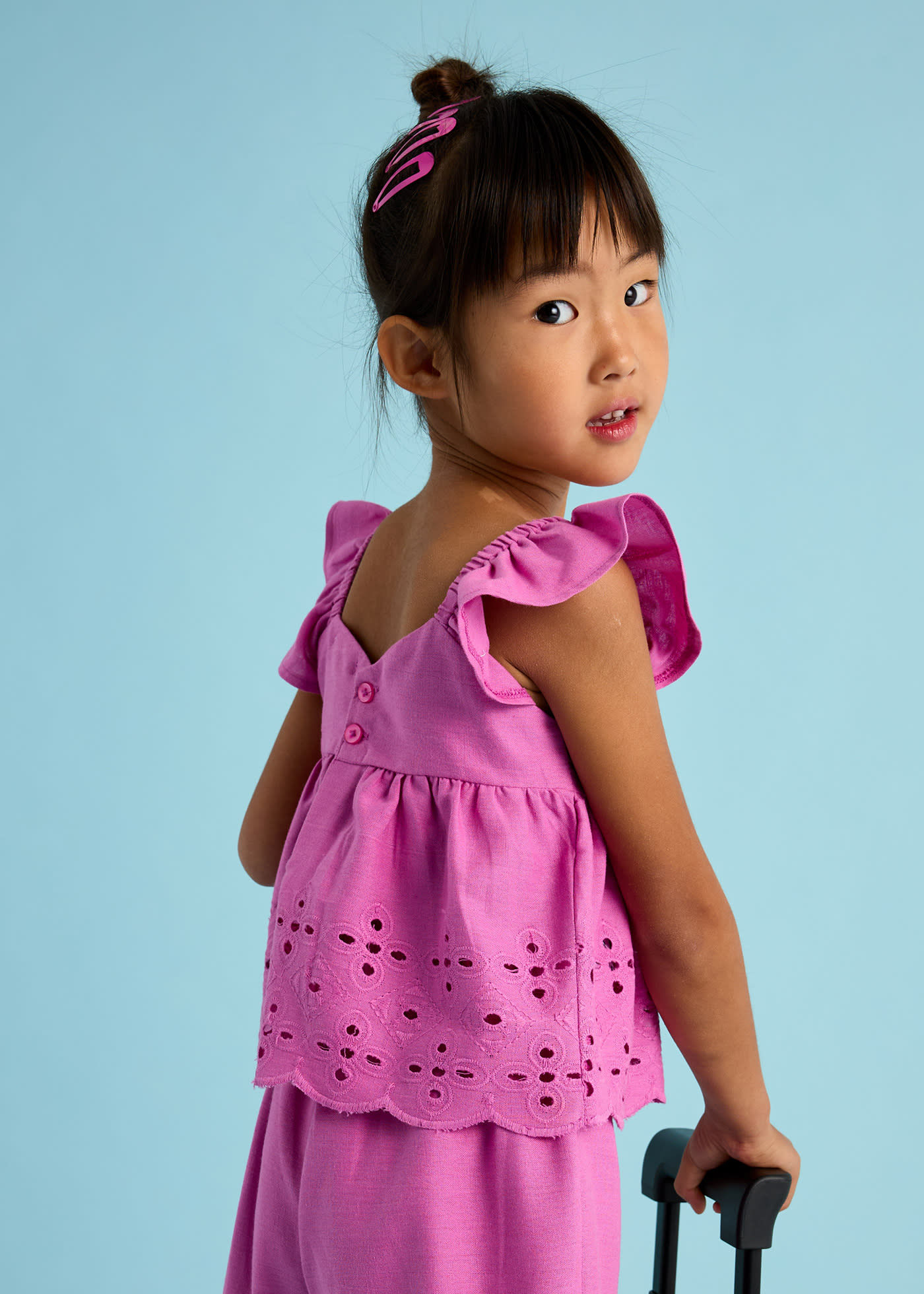 Girl openwork set