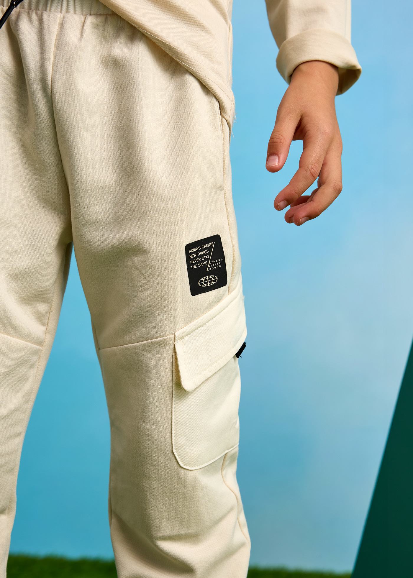 Boy cargo trousers