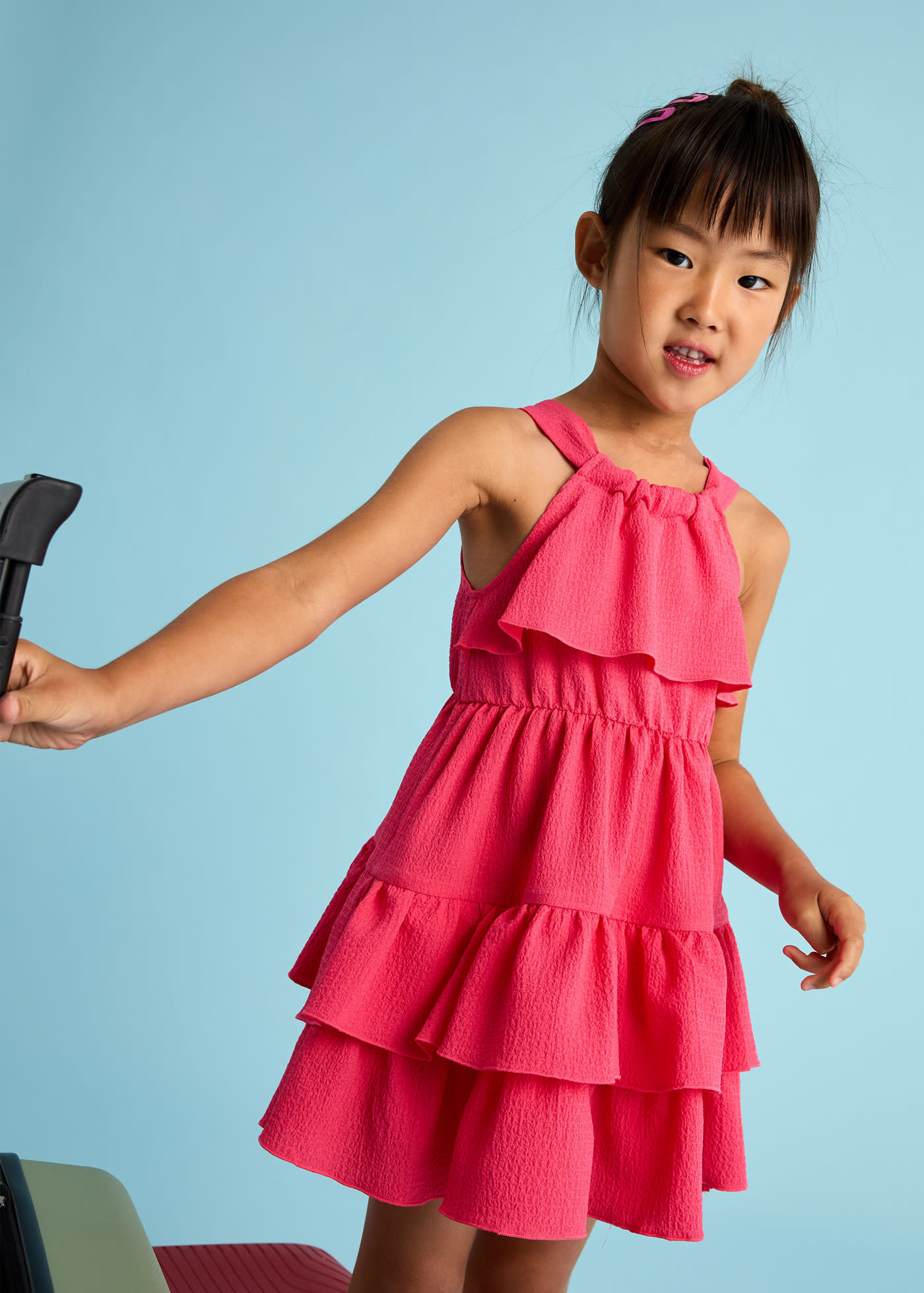 Girl ruffle dress