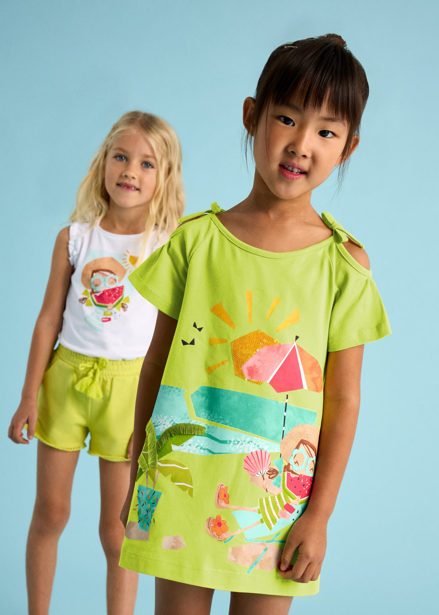 Vestito casual bambina