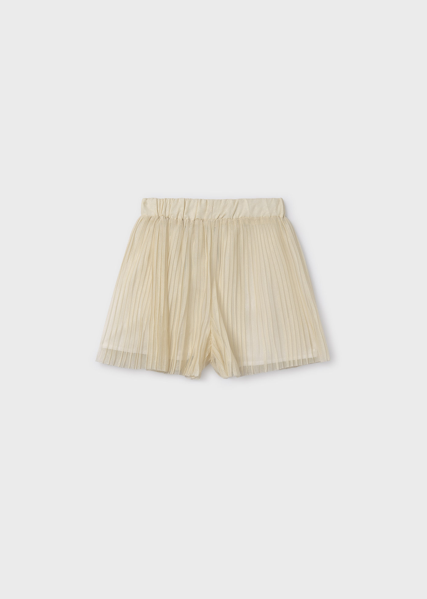 Short plissé fille