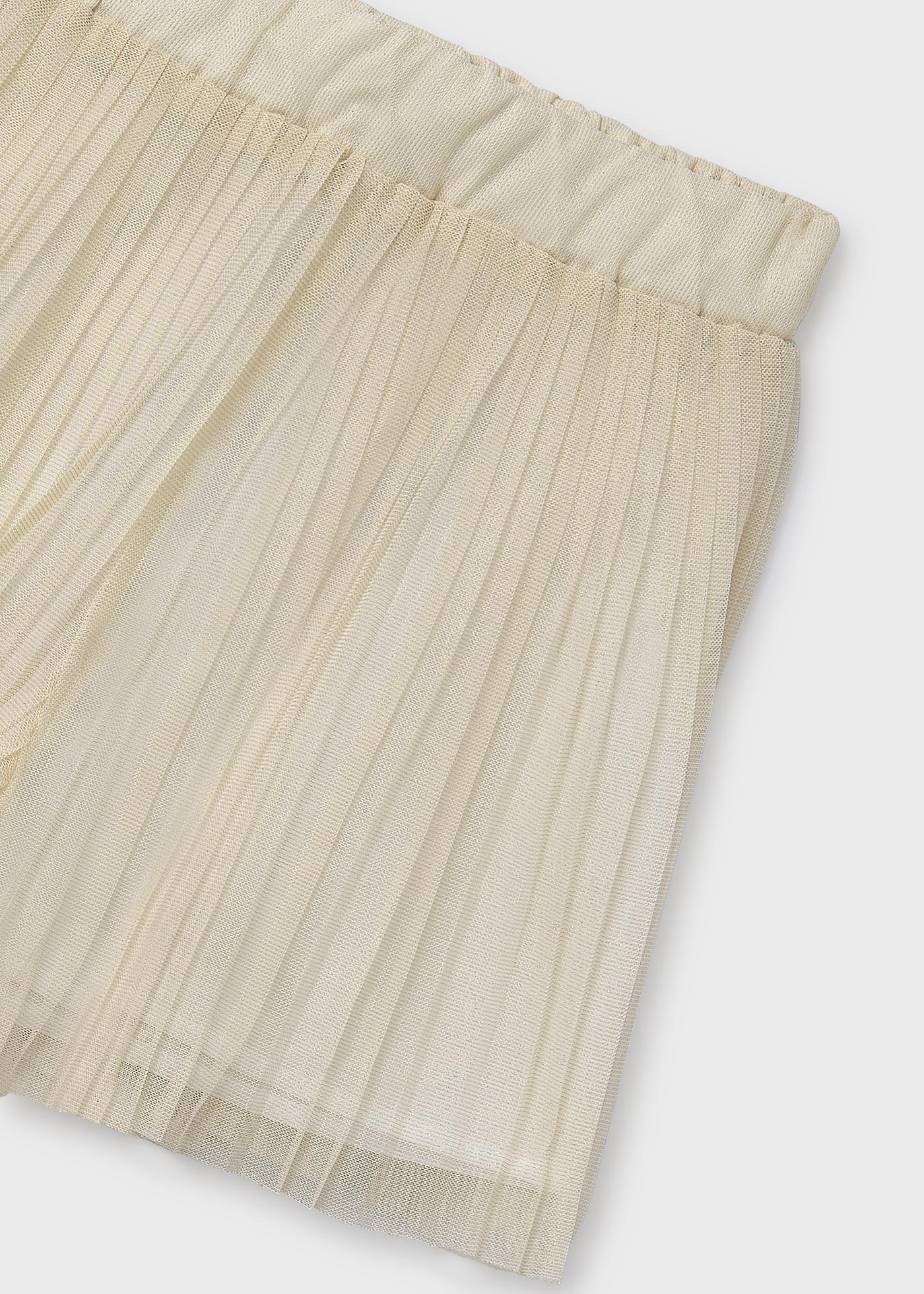 Pantaloncino plissettato ragazza