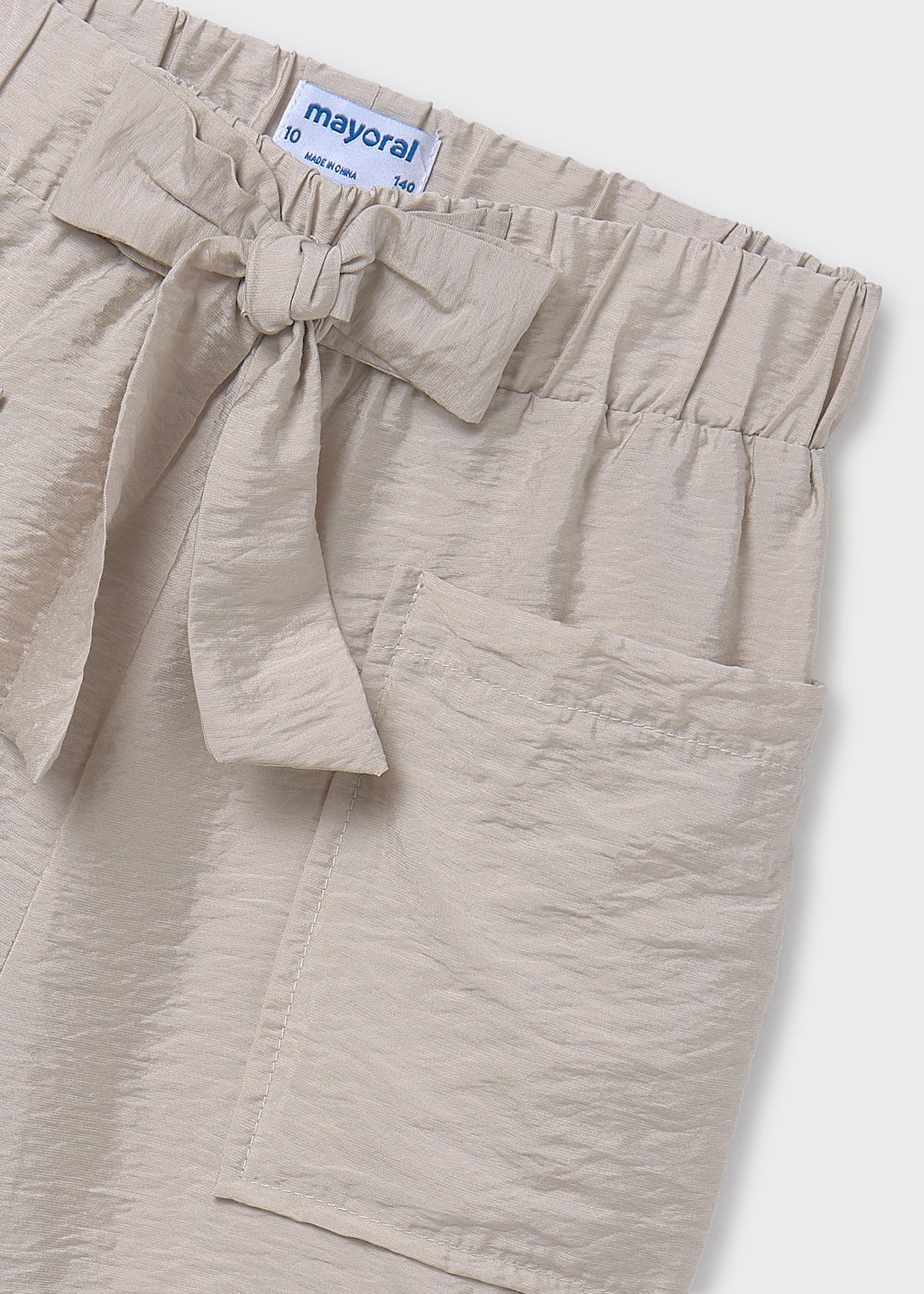 Girl shorts with pockets