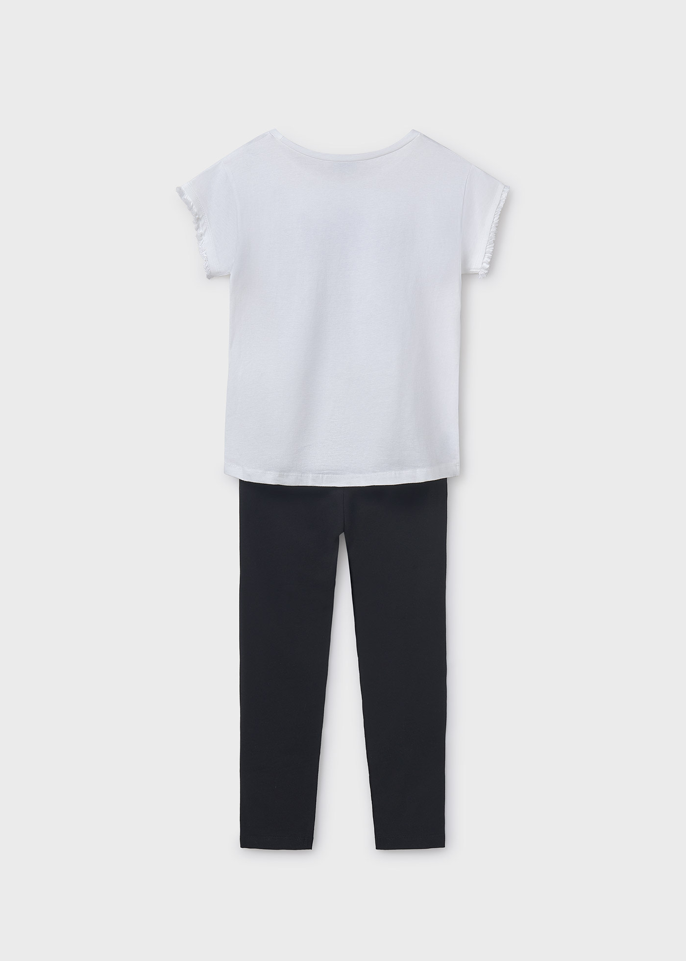 Completo leggings e maglietta ragazza