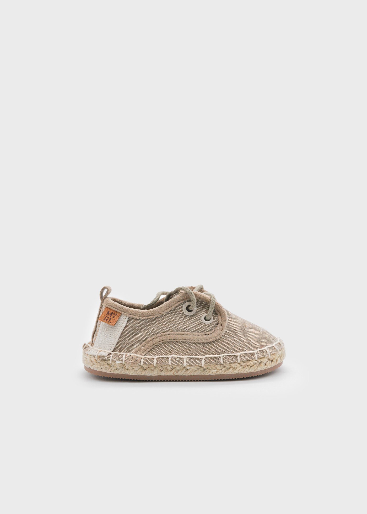 Espadrile cu sireturi bebe