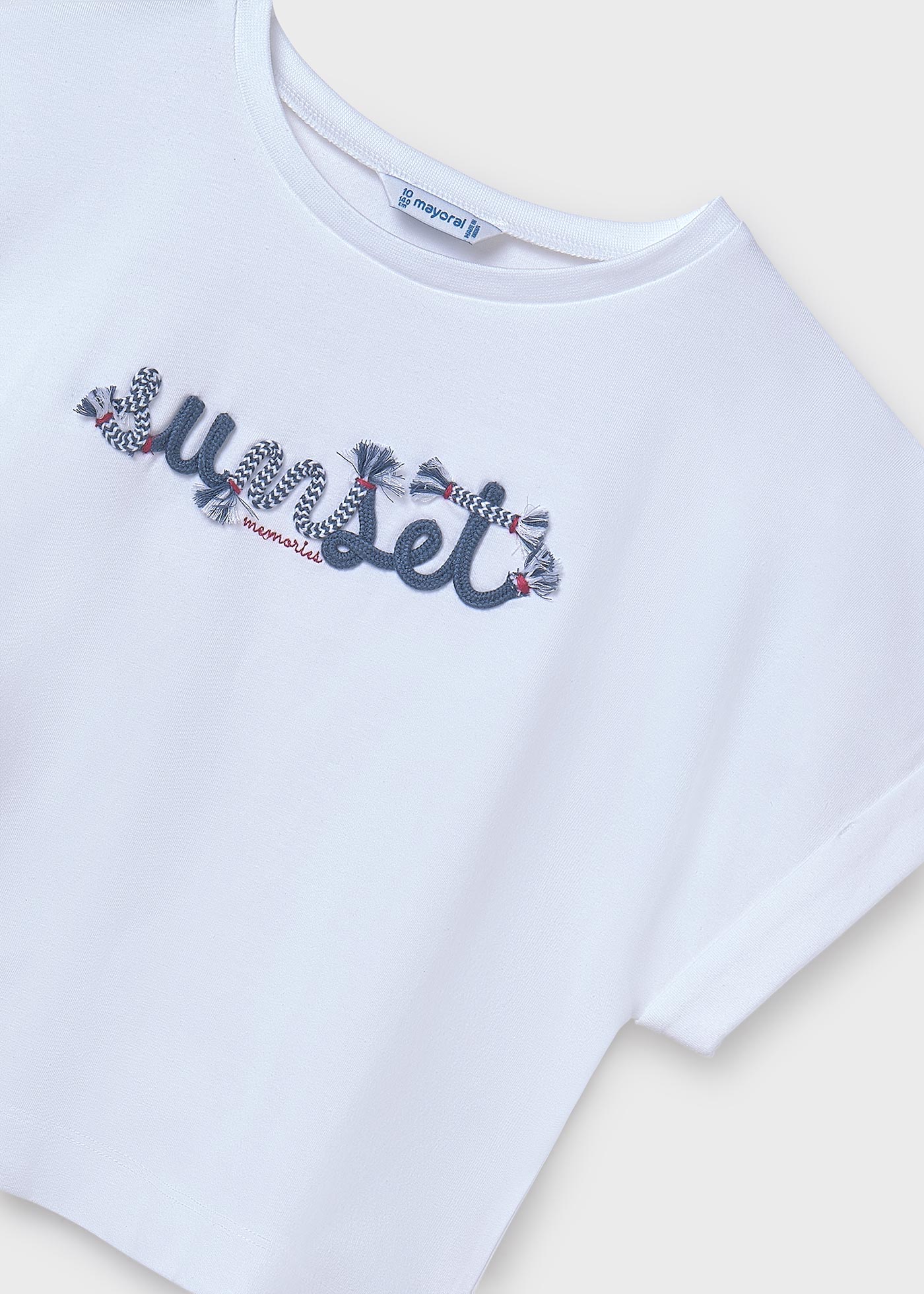 Tricou broderie fata