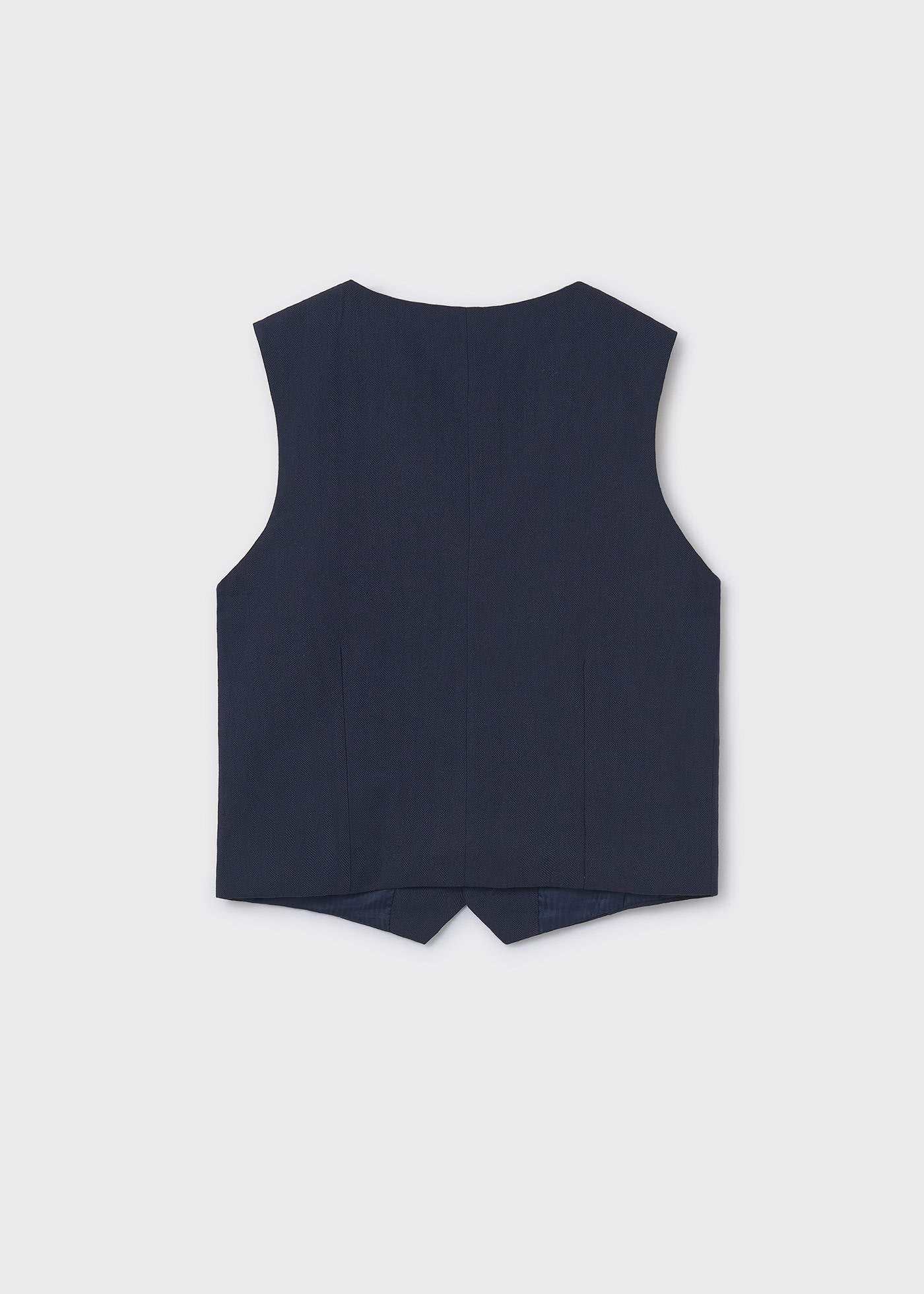 Boy Linen Suit Vest