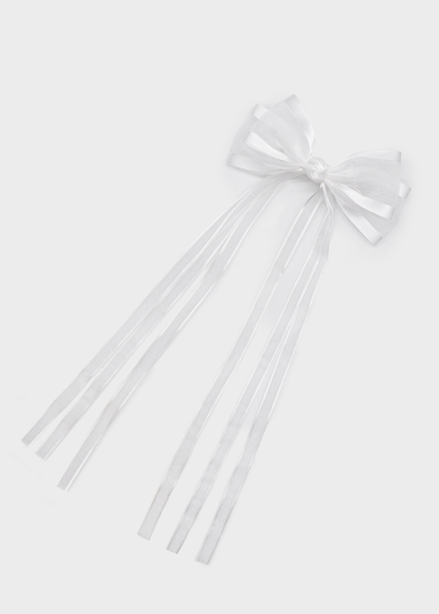 Broche ruban communion fille