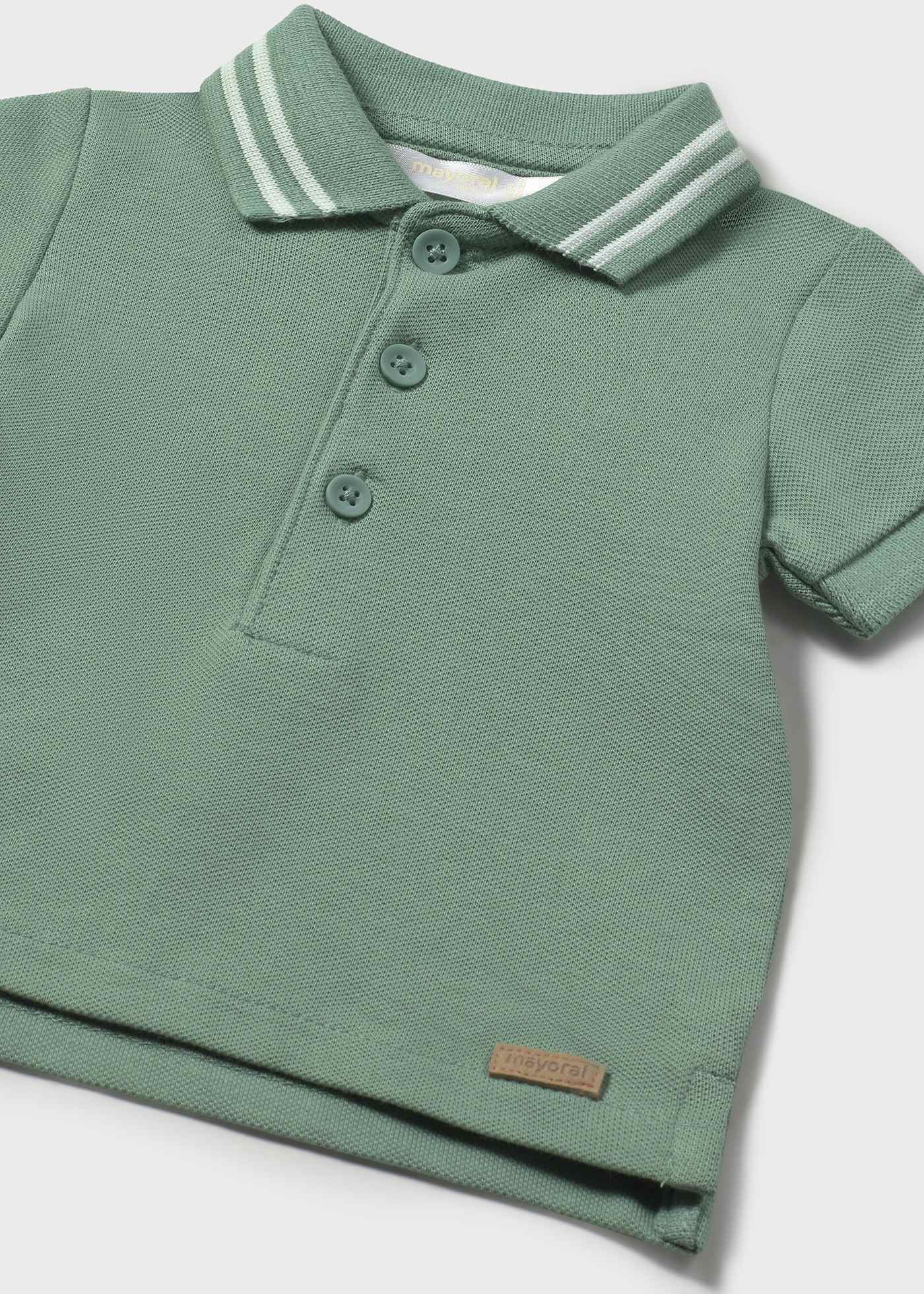 Newborn Pique Polo Shirt