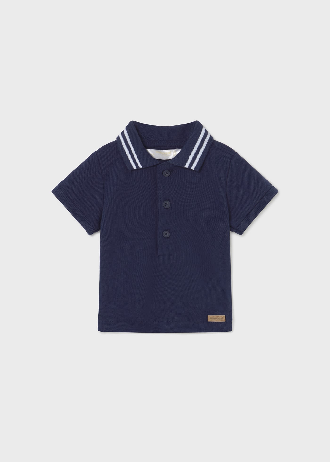 Newborn Pique Polo Shirt