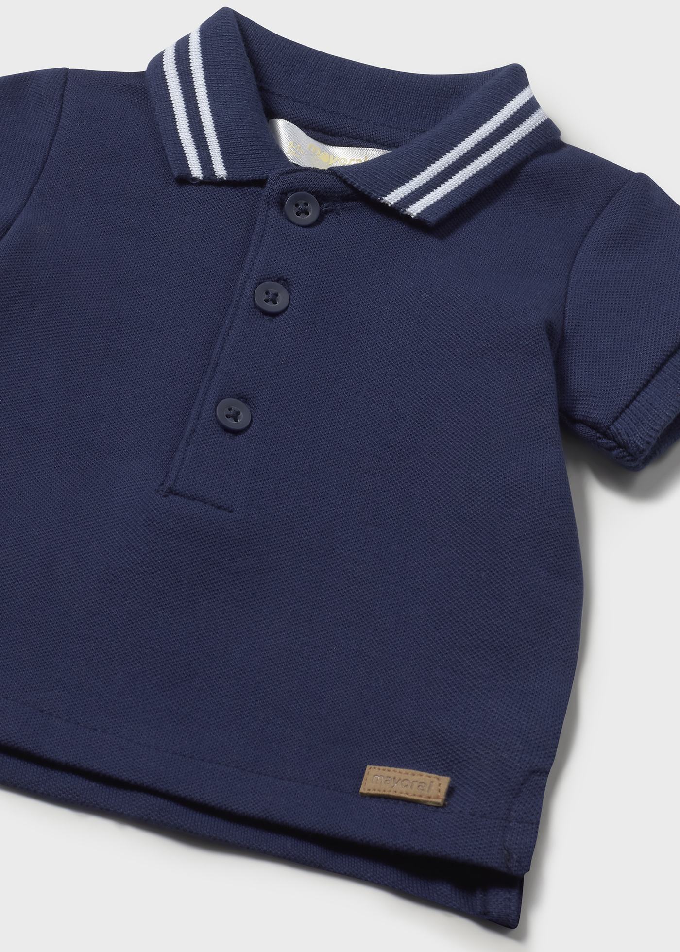 Newborn Pique Polo Shirt