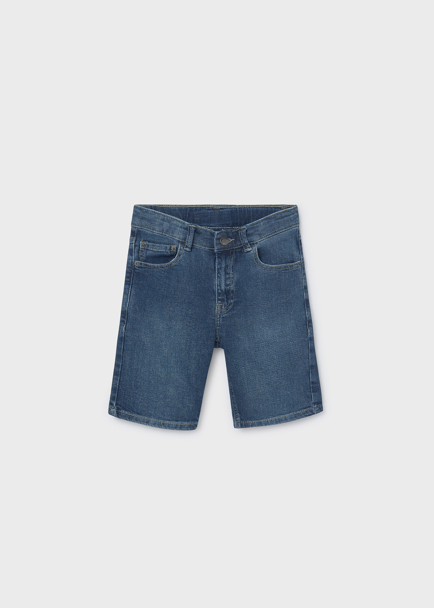 Boy basic denim shorts