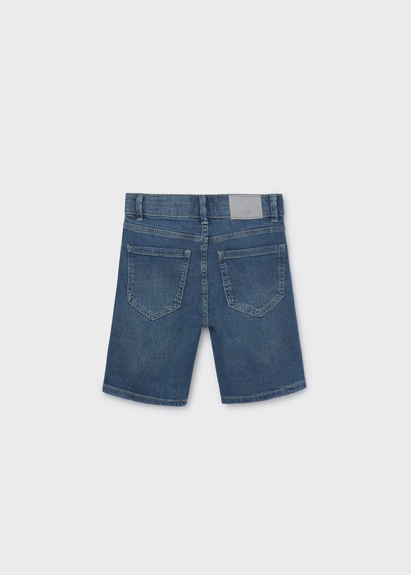 Boy basic denim shorts