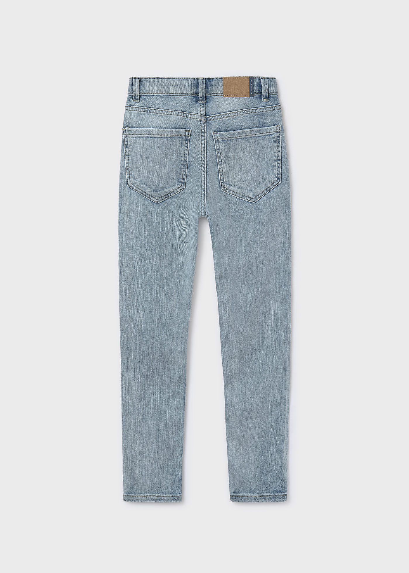 Jeanshose straight basic Teenager Jungen
