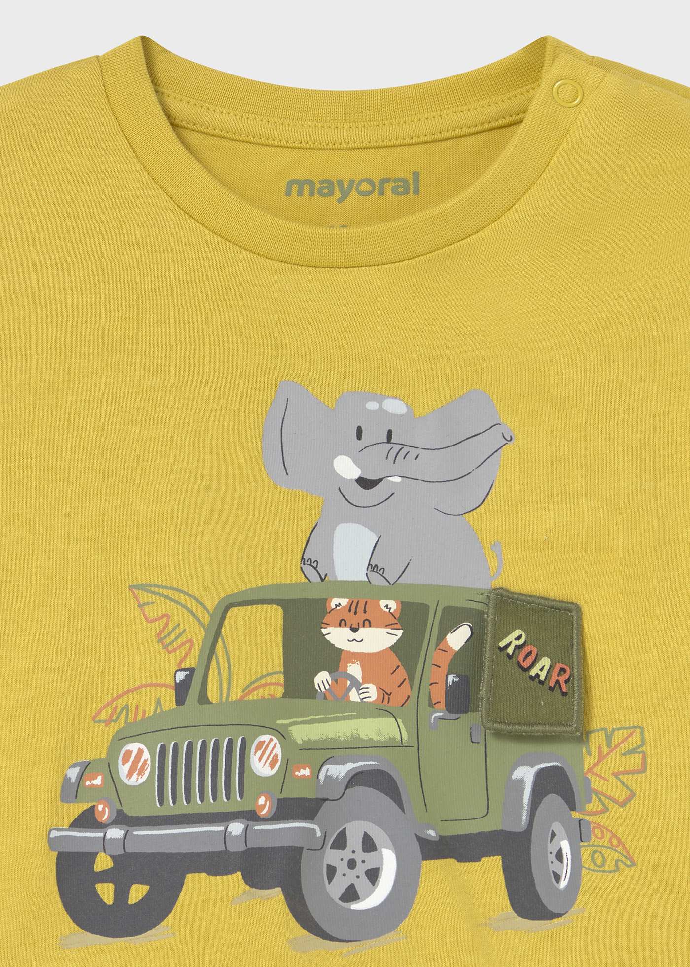 Camiseta safari bebé