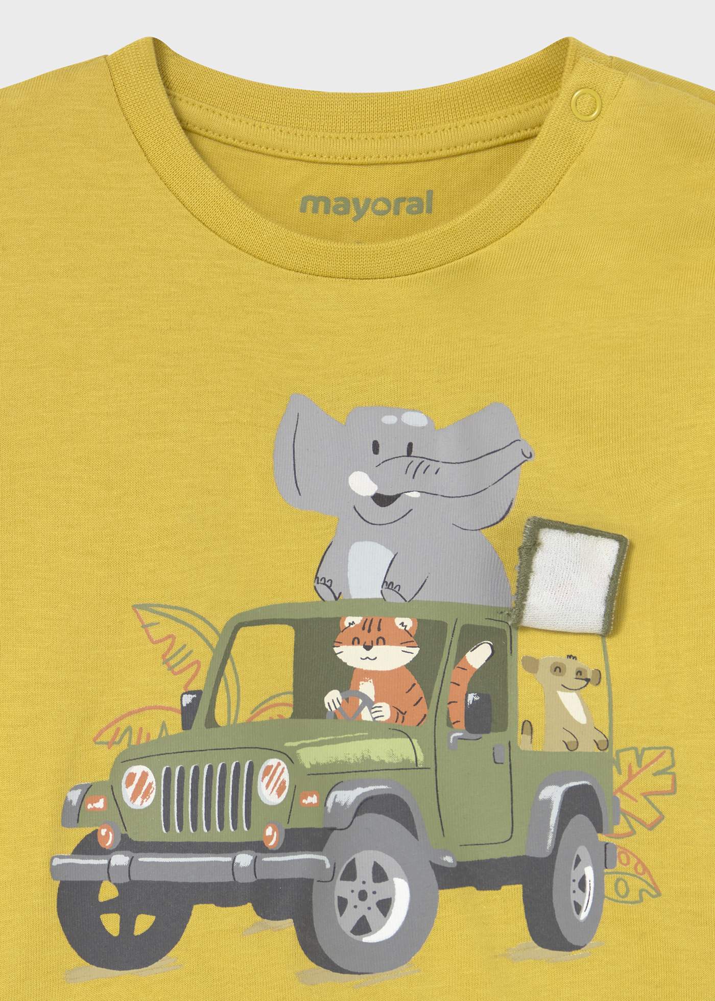 Camiseta safari bebé