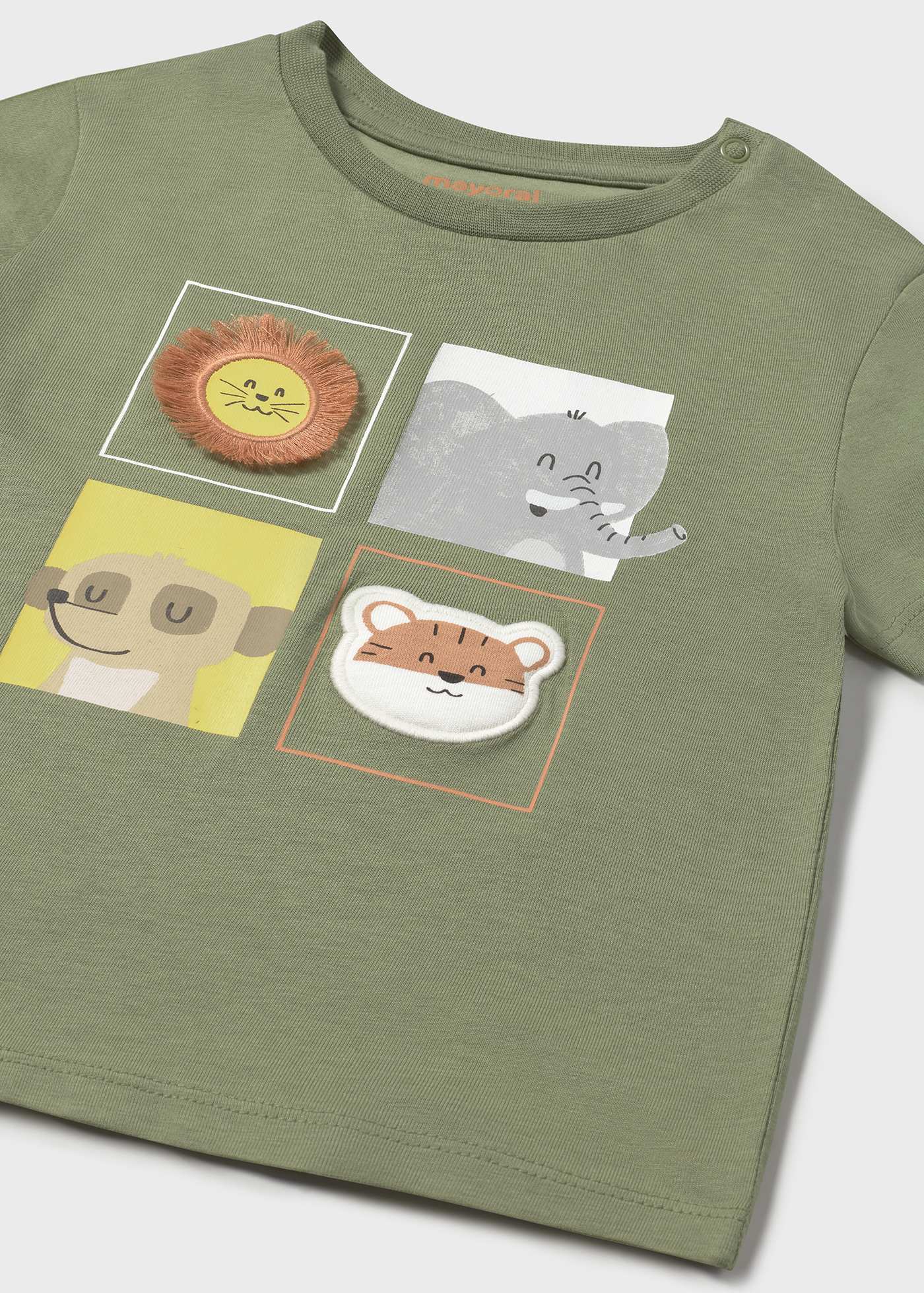 Camiseta animales bebé