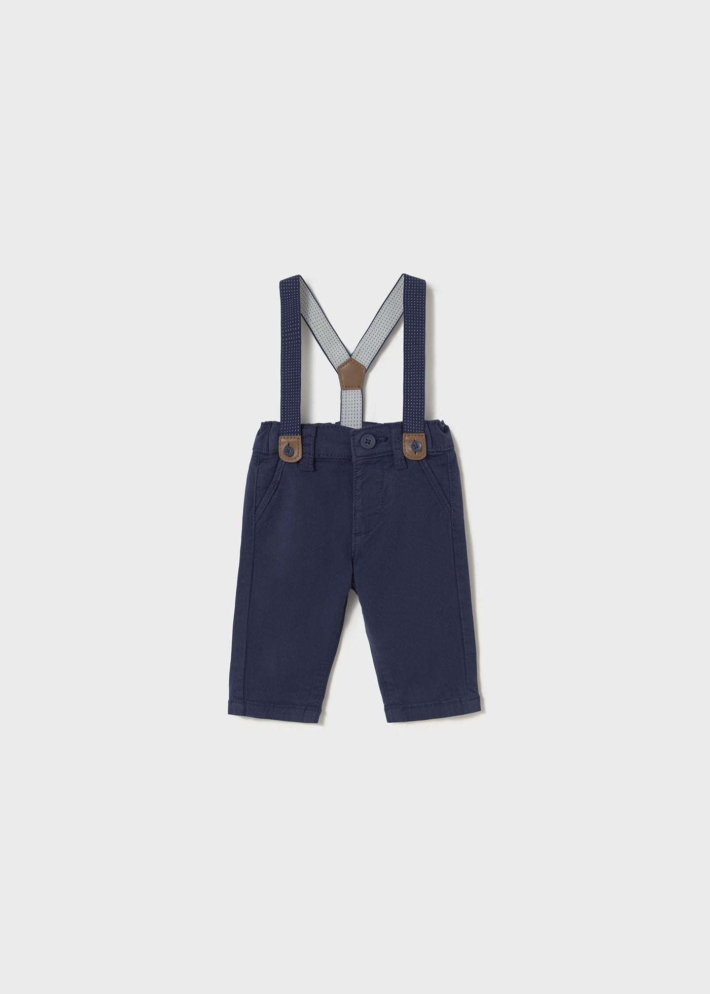 Pantaloni lungi cu bretele nou-nascut