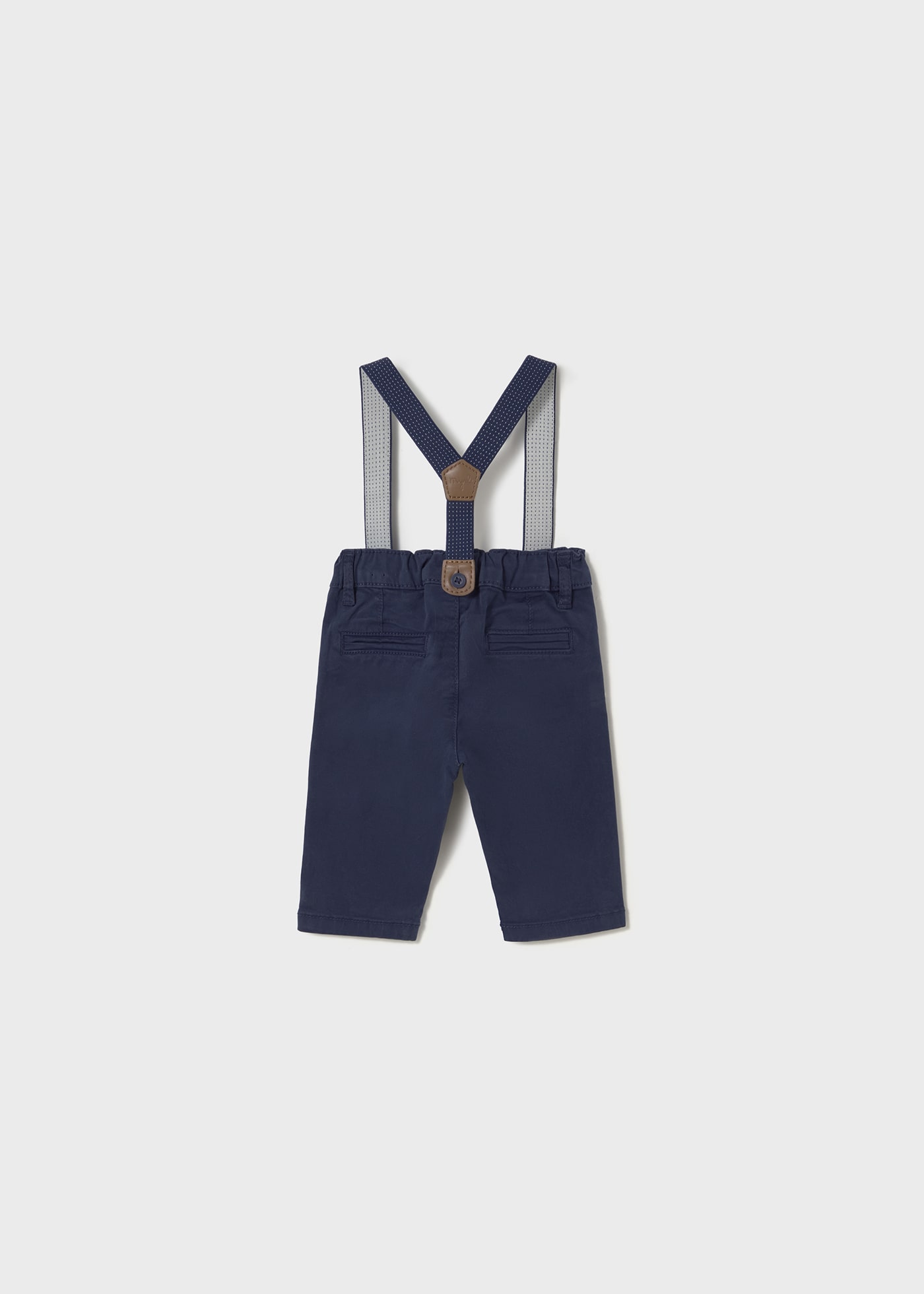 Pantaloni lungi cu bretele nou-nascut