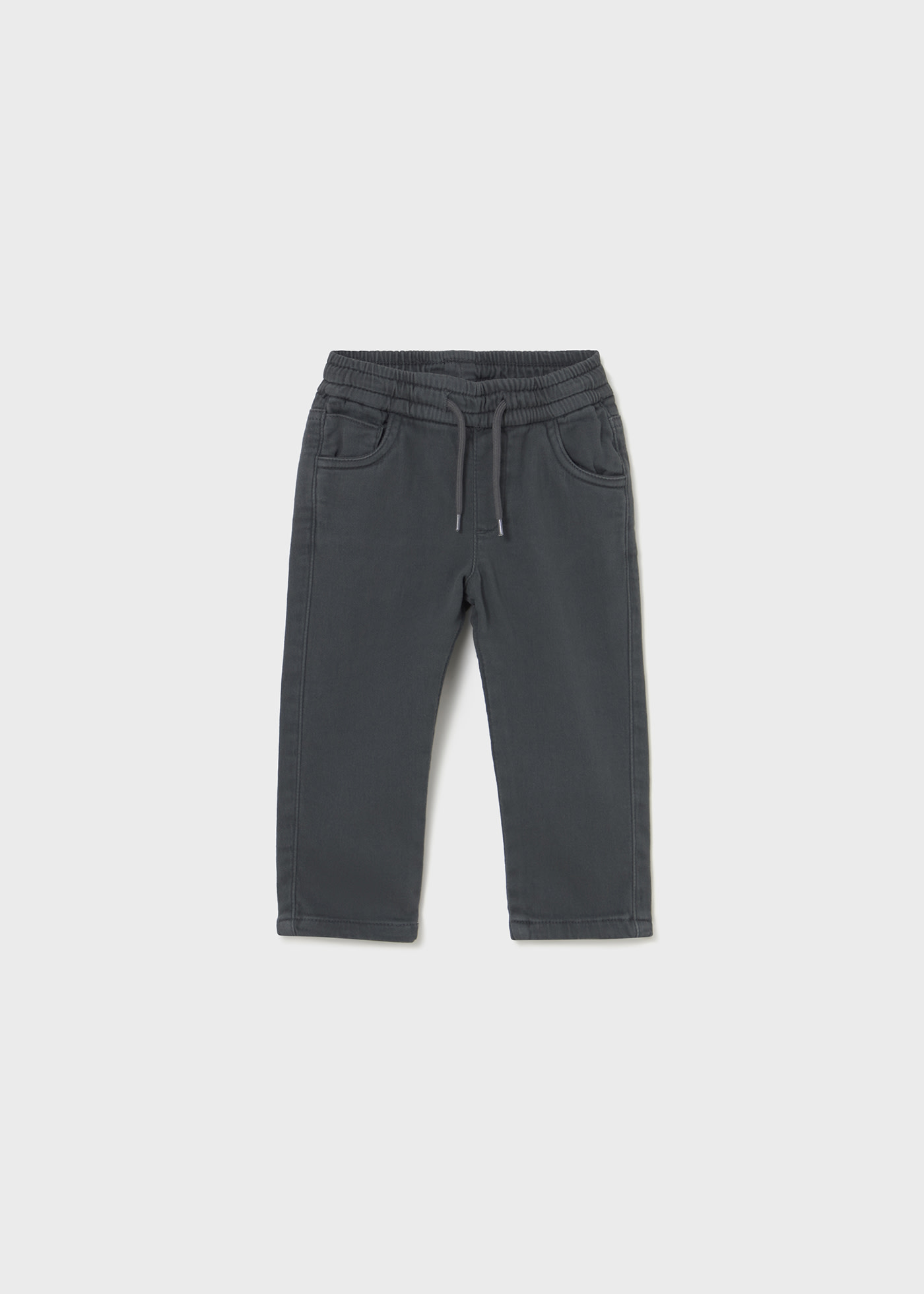 Baby straight twill trousers